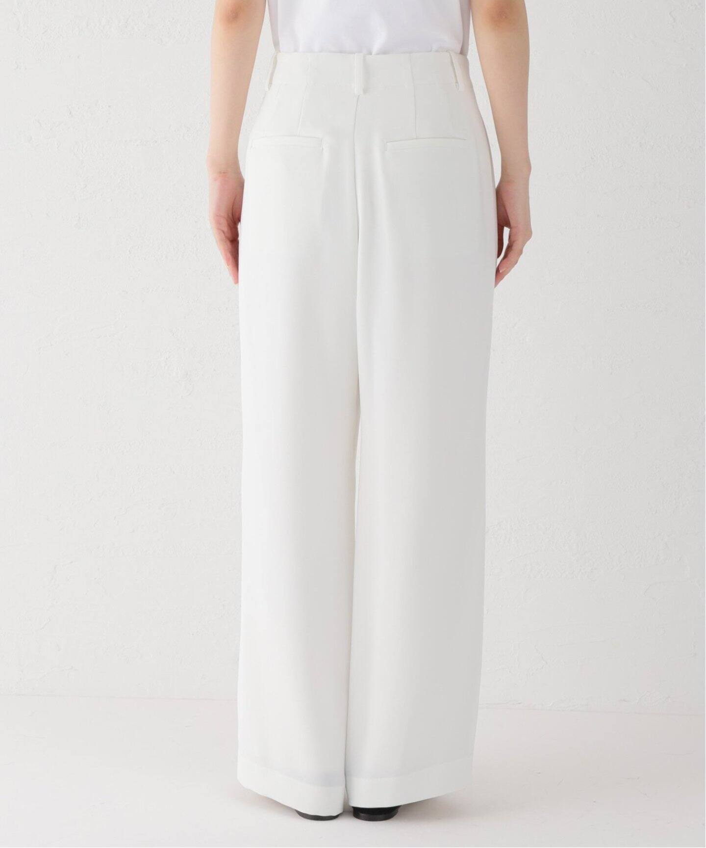 Low Rise Tuck Wide Pants（その他パンツ）｜L 
