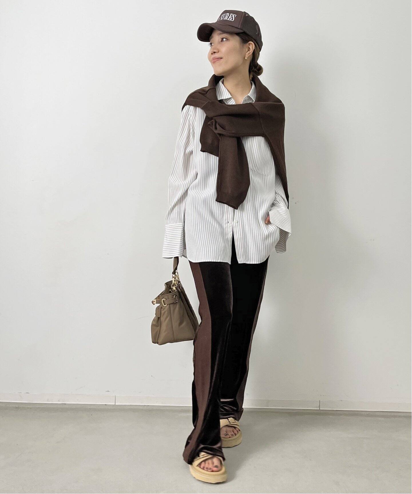 REMI RELIEF/レミレリーフ】Velor Track Pants（ジャージ／トラック  