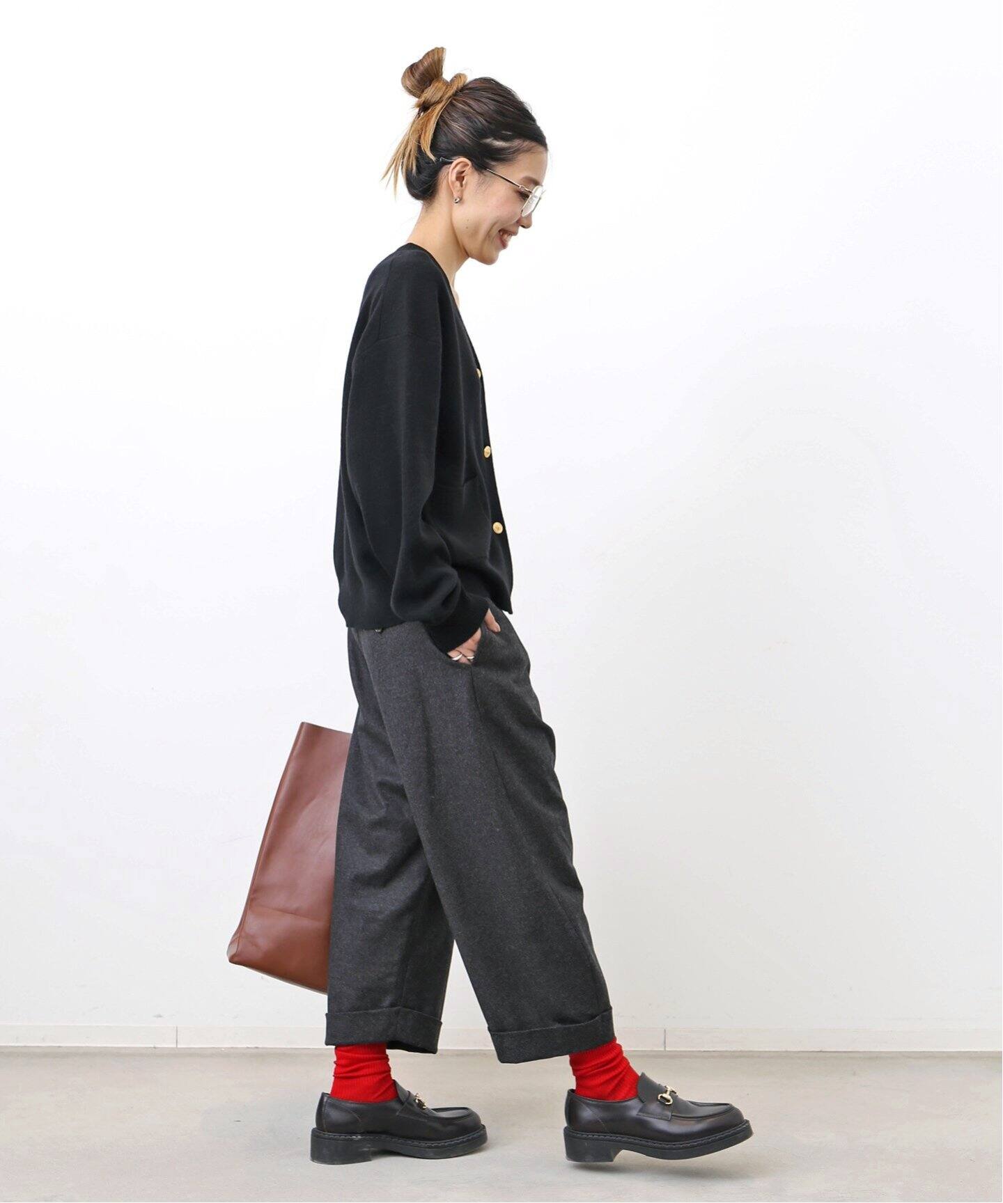 FLANNEL CURVY PANTS（その他パンツ）｜L