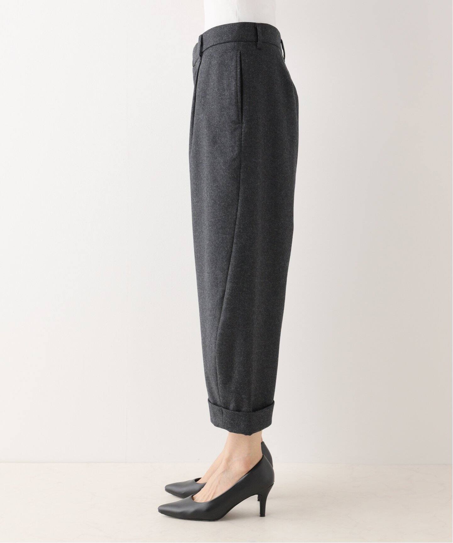 FLANNEL CURVY PANTS（その他パンツ）｜L