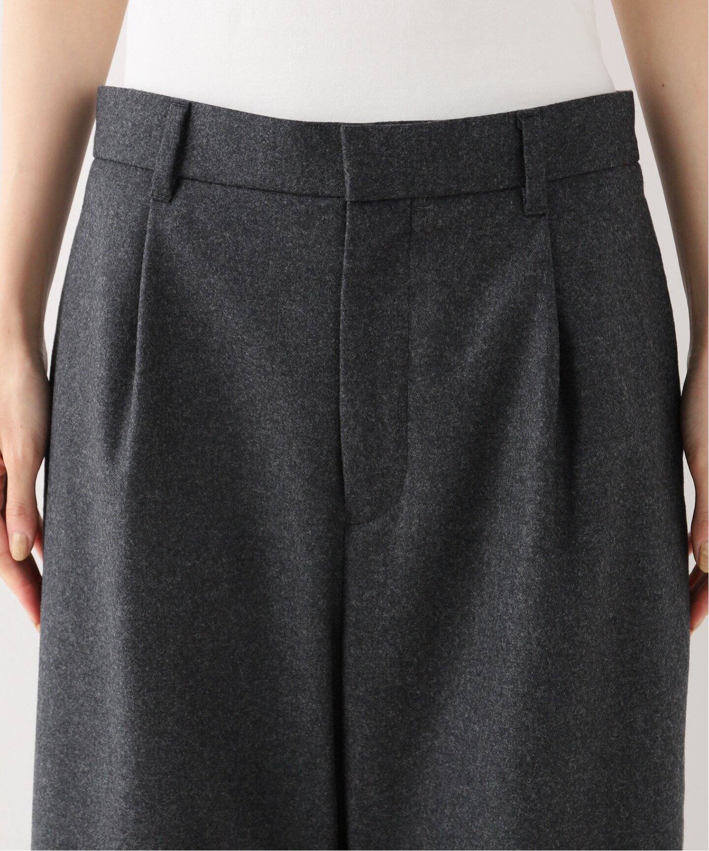 FLANNEL CURVY PANTS（その他パンツ）｜L