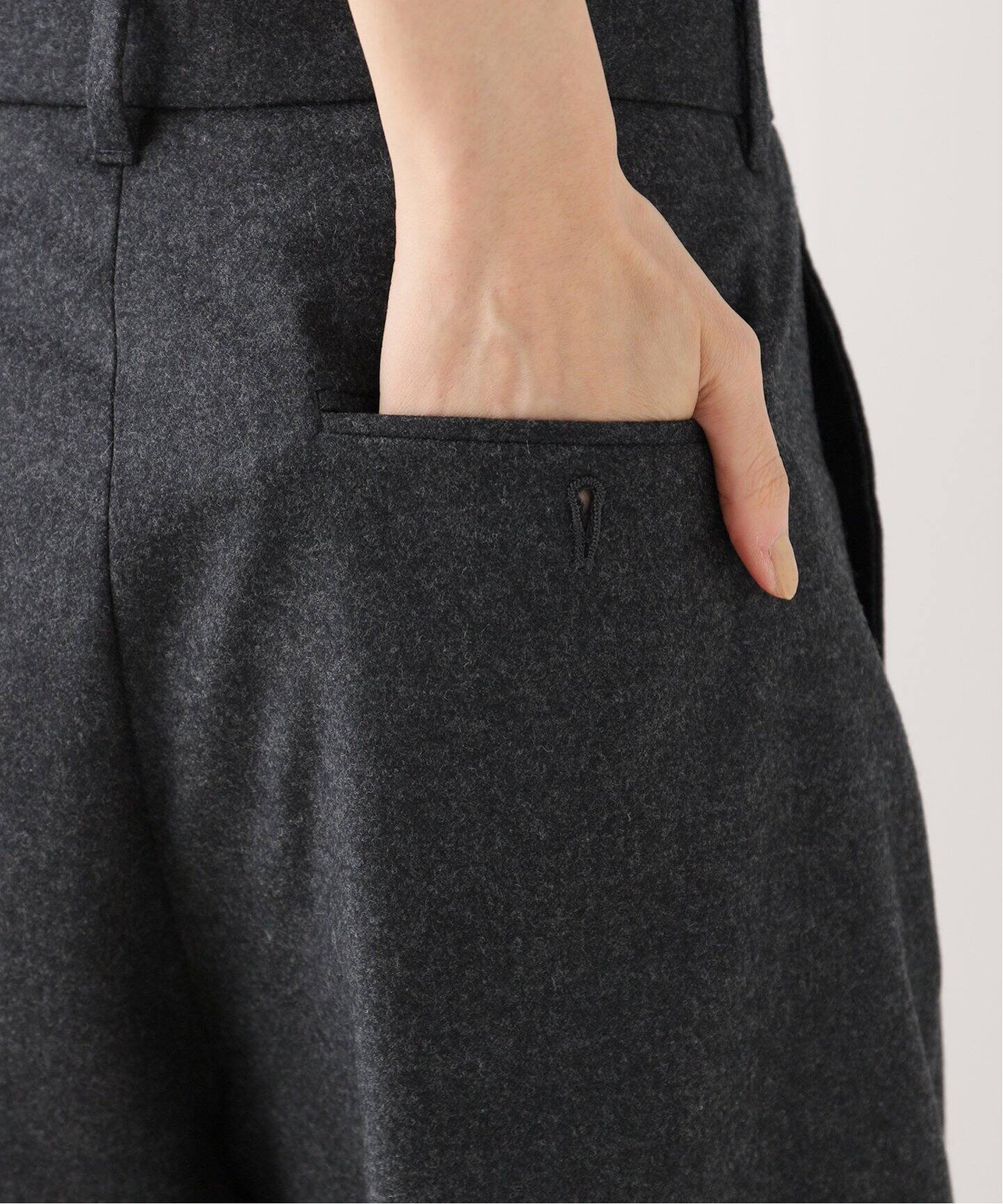 FLANNEL CURVY PANTS（その他パンツ）｜L