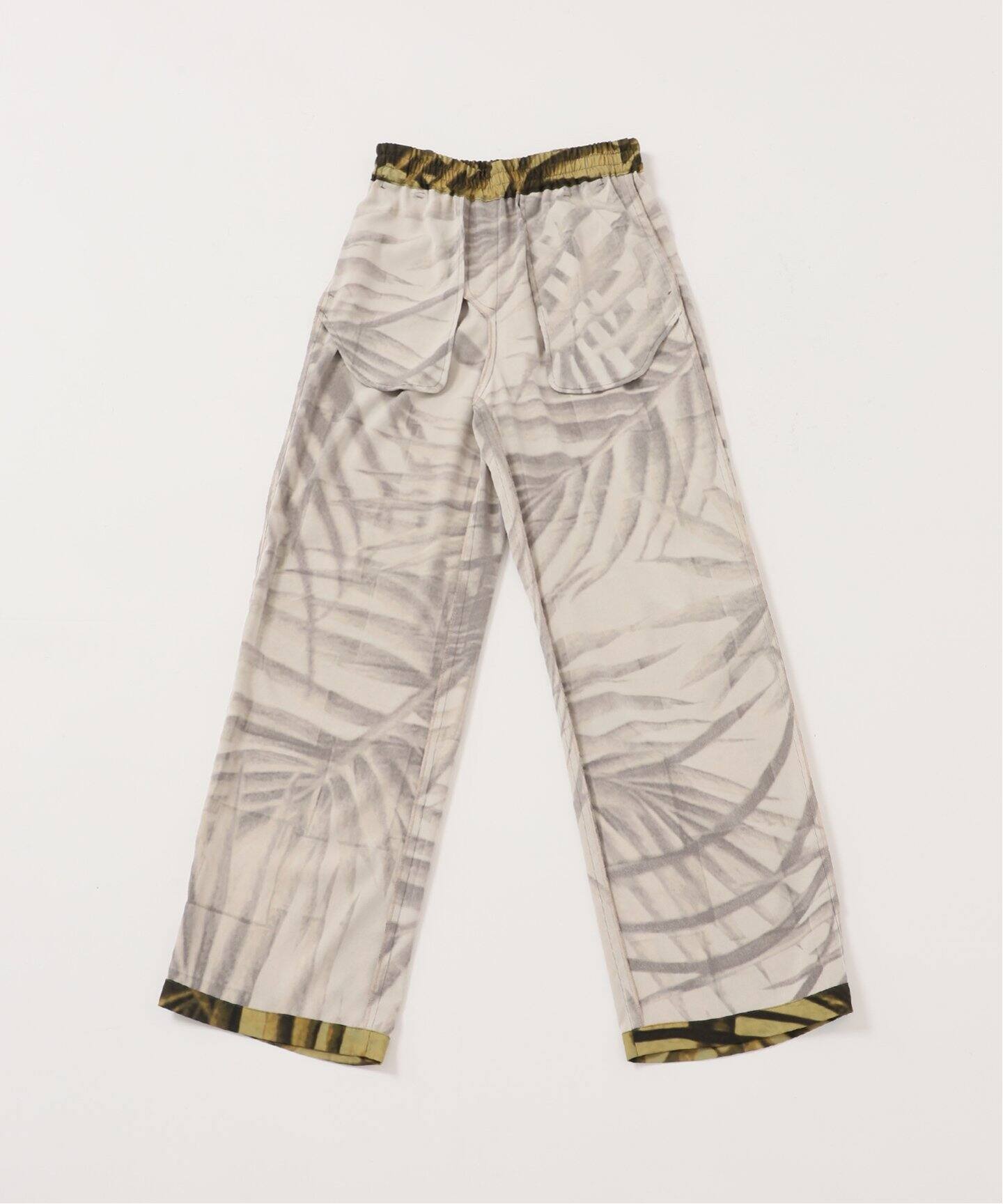 Leaf Print Pants（その他パンツ）｜L