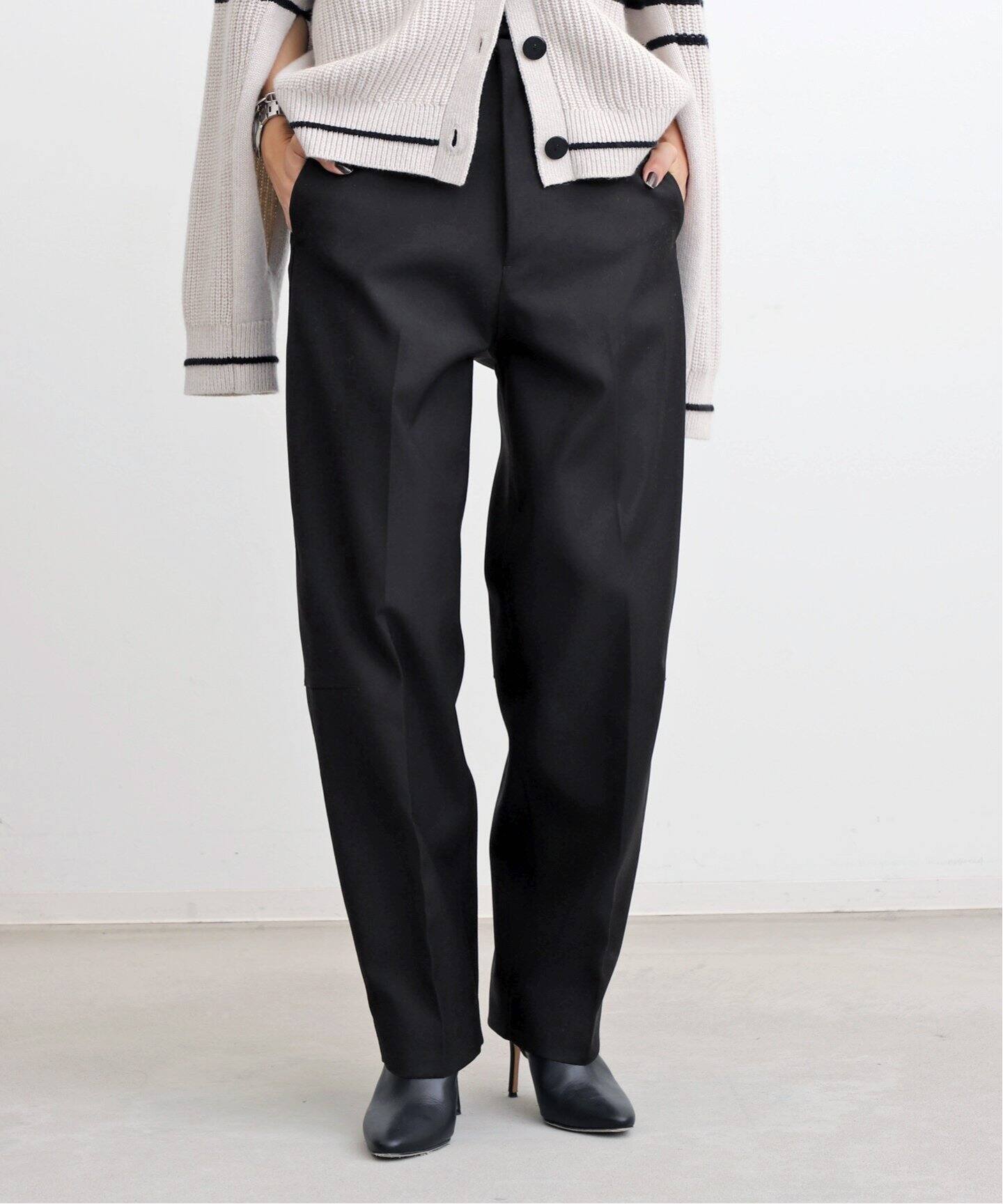 ORDINARY JOY/オーディナリージョイ】Bonding Pants（スラックス）｜L  