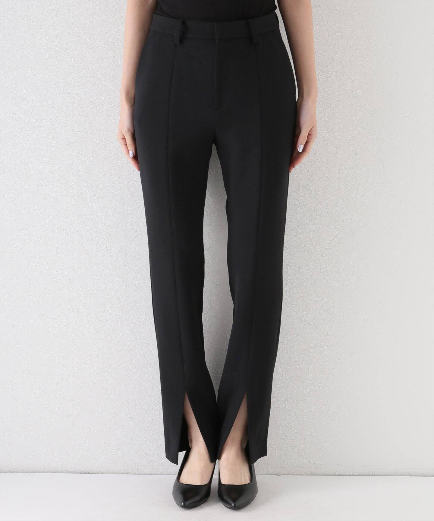 Col Pierrot /コル ピエロ】Strech Slit Pants（スラックス）｜L  