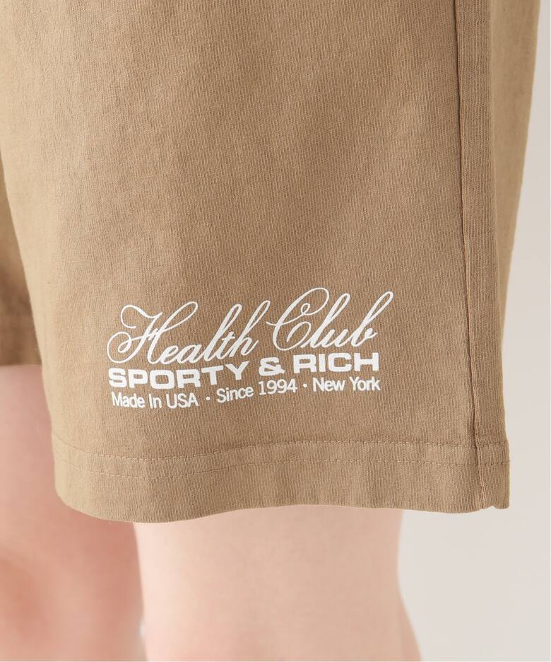 【SPORTY&RICH/スポーティアンドリッチ】MADE IN USA GYM SHORT（ショート･ハーフパンツ）｜L'Appartement（アパルトモン）の通販｜BAYCREW’S STORE