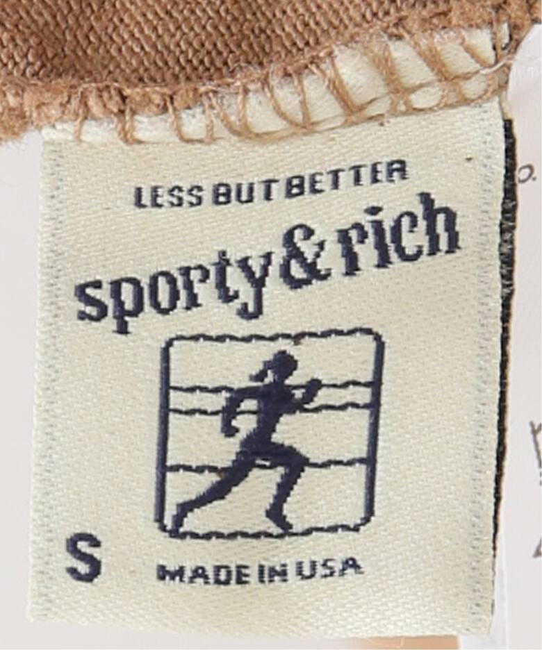【SPORTY&RICH/スポーティアンドリッチ】MADE IN USA GYM SHORT（ショート･ハーフパンツ）｜L'Appartement（アパルトモン）の通販｜BAYCREW’S STORE