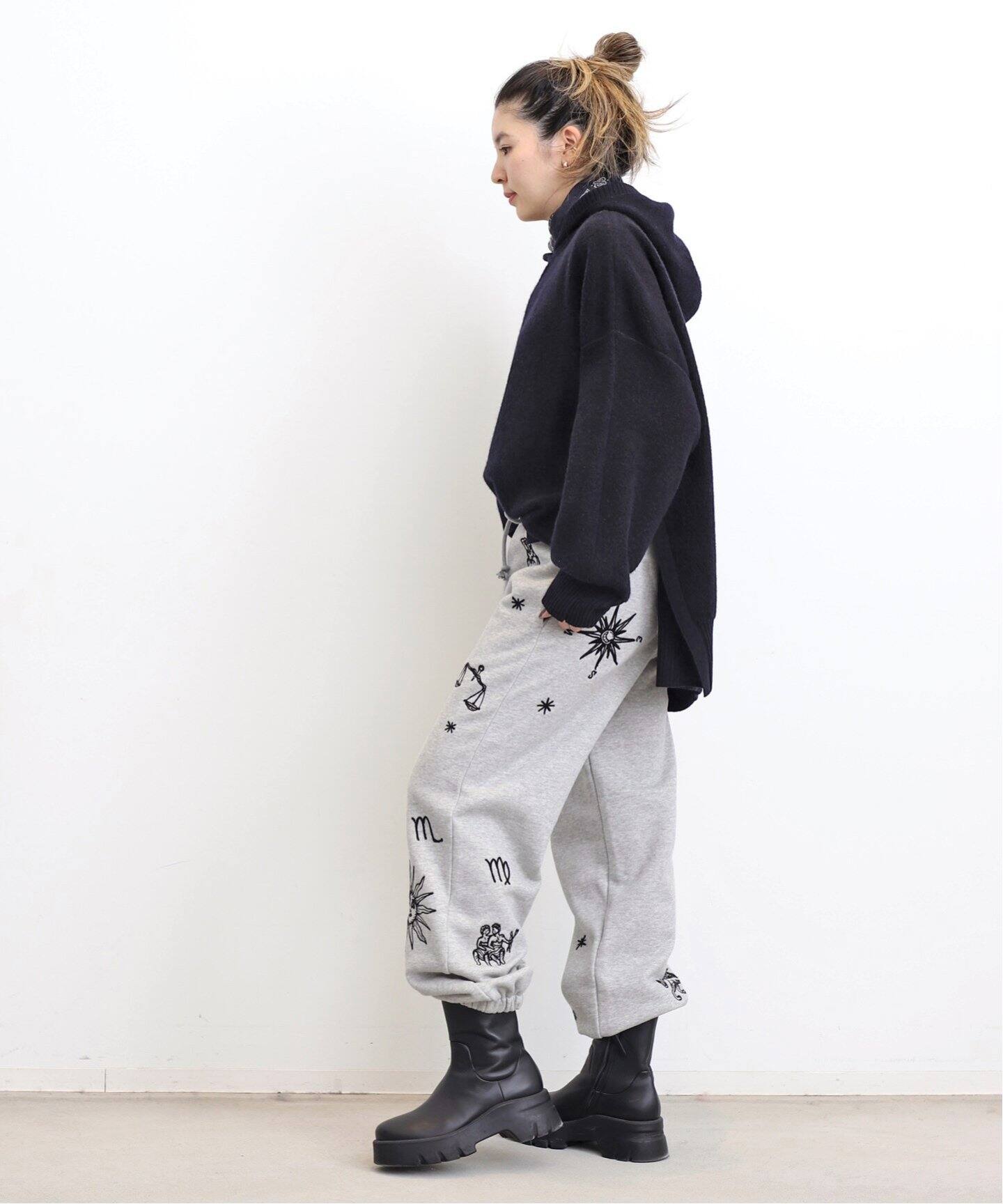 ALANUI/アラヌイ】 HOROSCOPE FLEECE SWEATPANTS（スウェットパンツ 