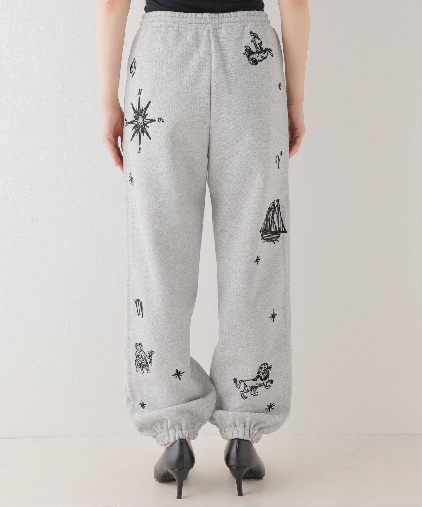 ALANUI/アラヌイ】 HOROSCOPE FLEECE SWEATPANTS（スウェットパンツ 