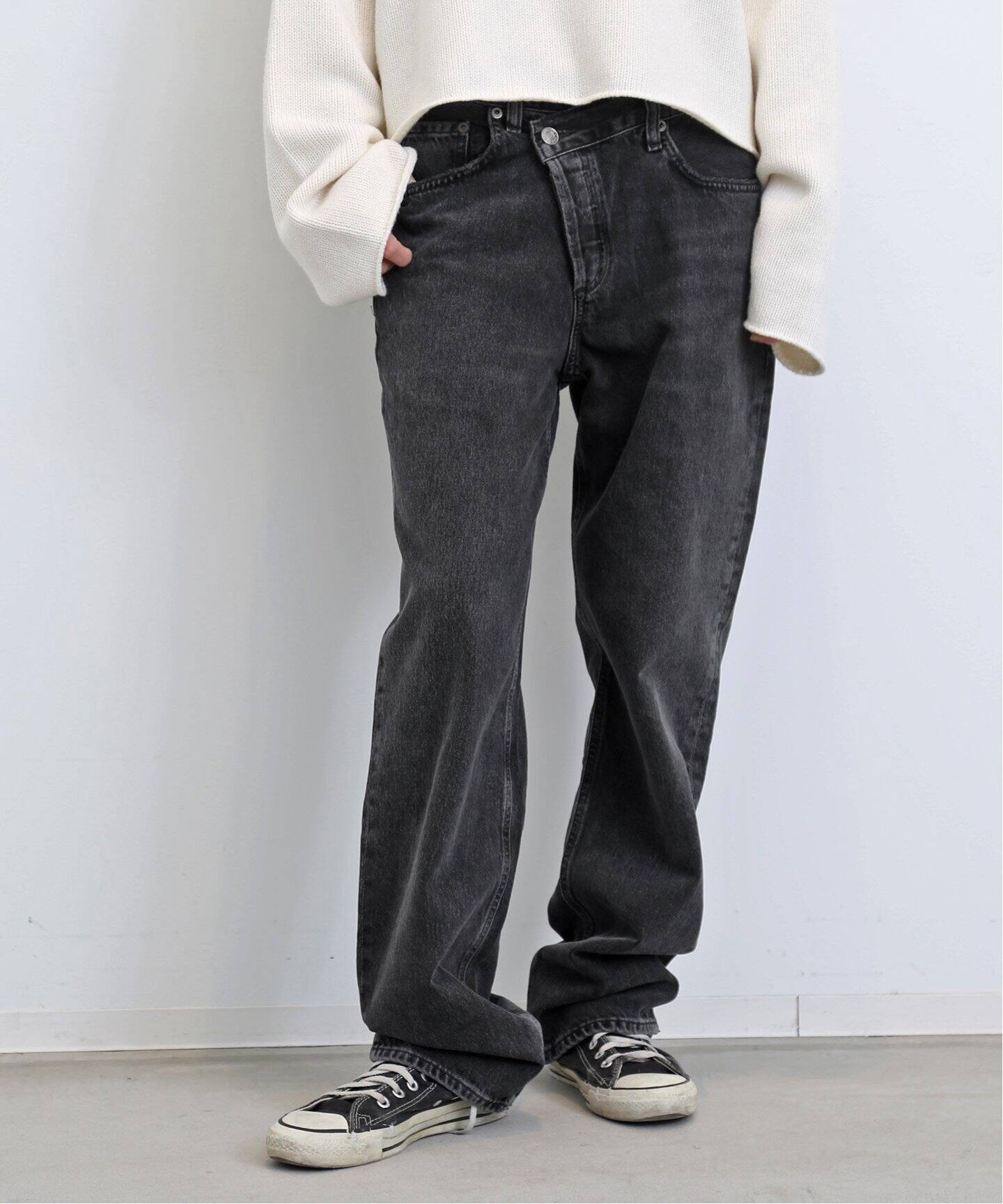AGOLDE / エーゴールドイー】CRISS CROSS DENIM（デニムパンツ 