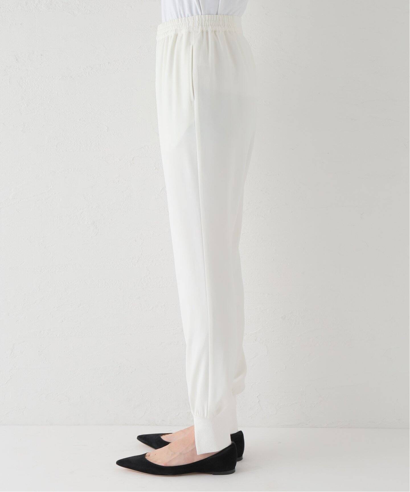 Col Pierrot /コル ピエロ】Rib Pants(WHITE)（その他パンツ）｜L 