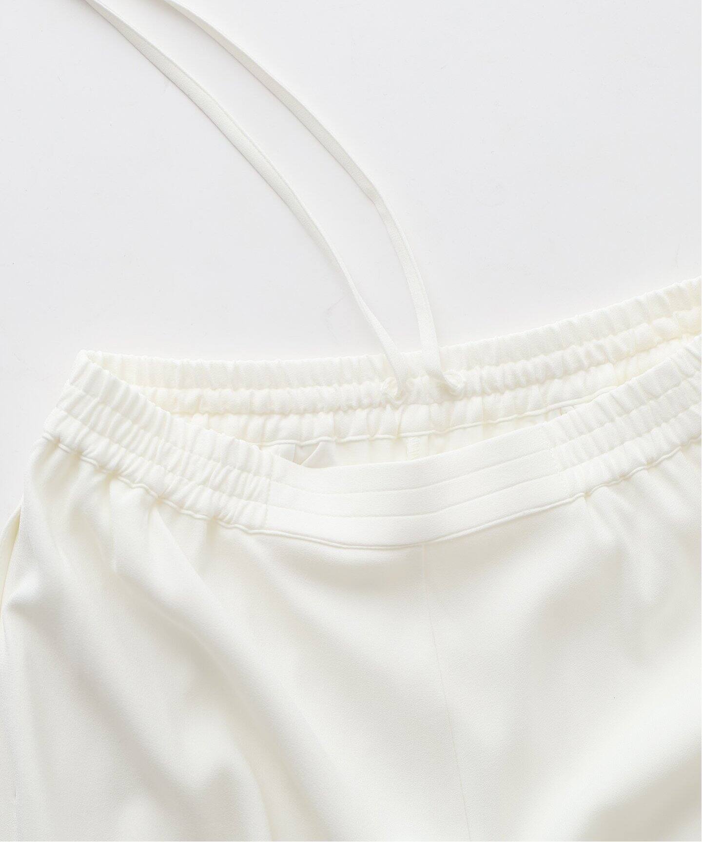 Col Pierrot /コル ピエロ】Rib Pants(WHITE)（その他パンツ）｜L 