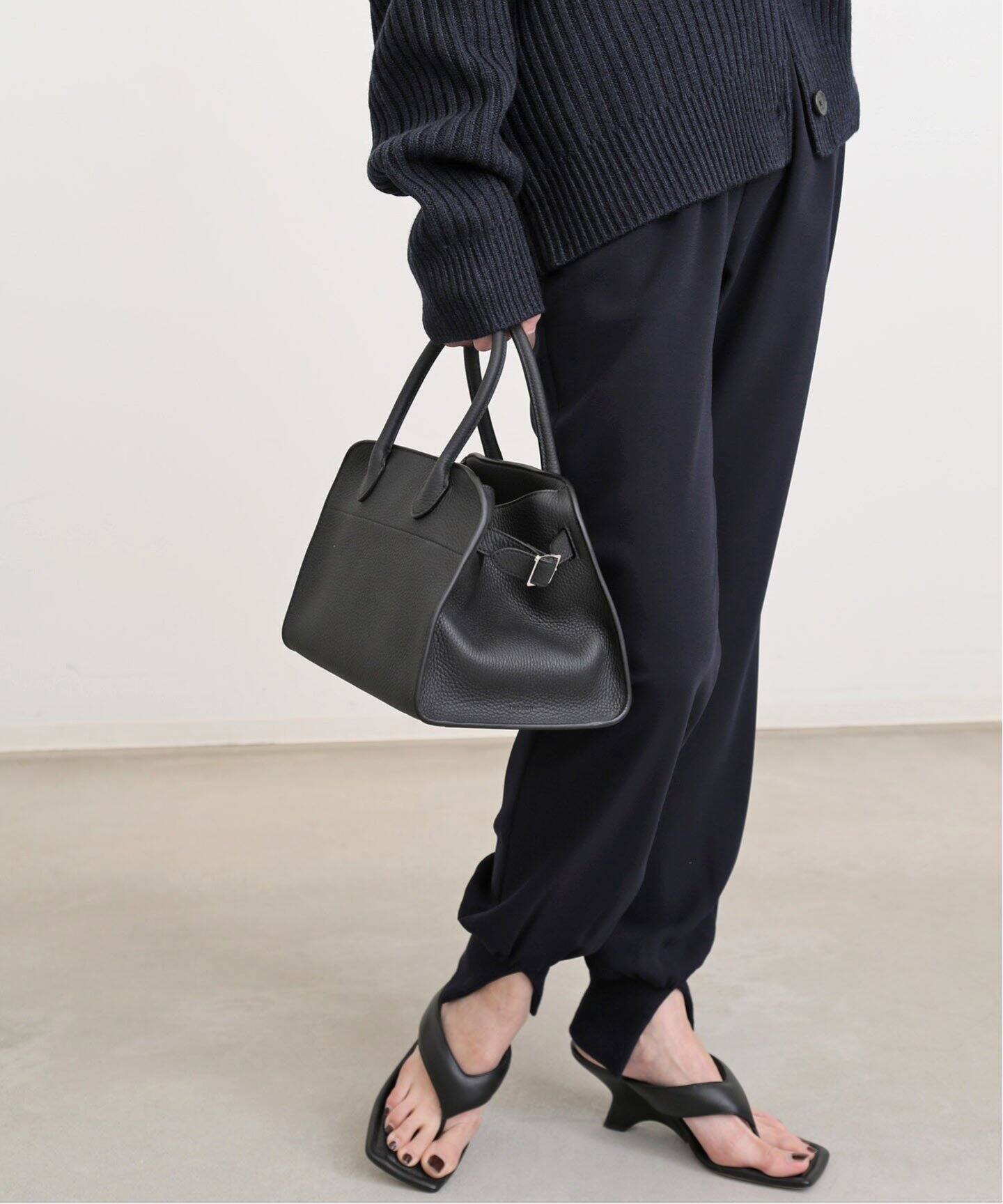 Col Pierrot /コル ピエロ】Rib Pants(NAVY)（その他パンツ）｜L 