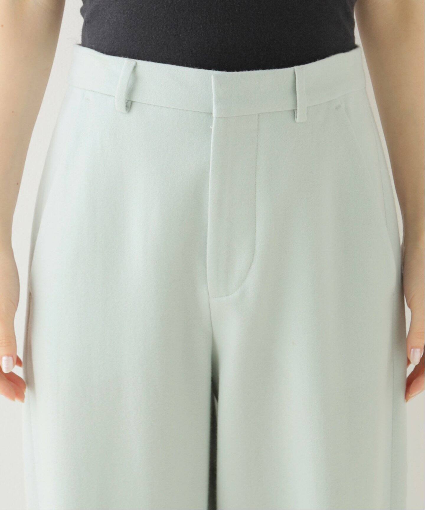 INDRESS/インドレス】 Flannel wool pants（スラックス）｜L 