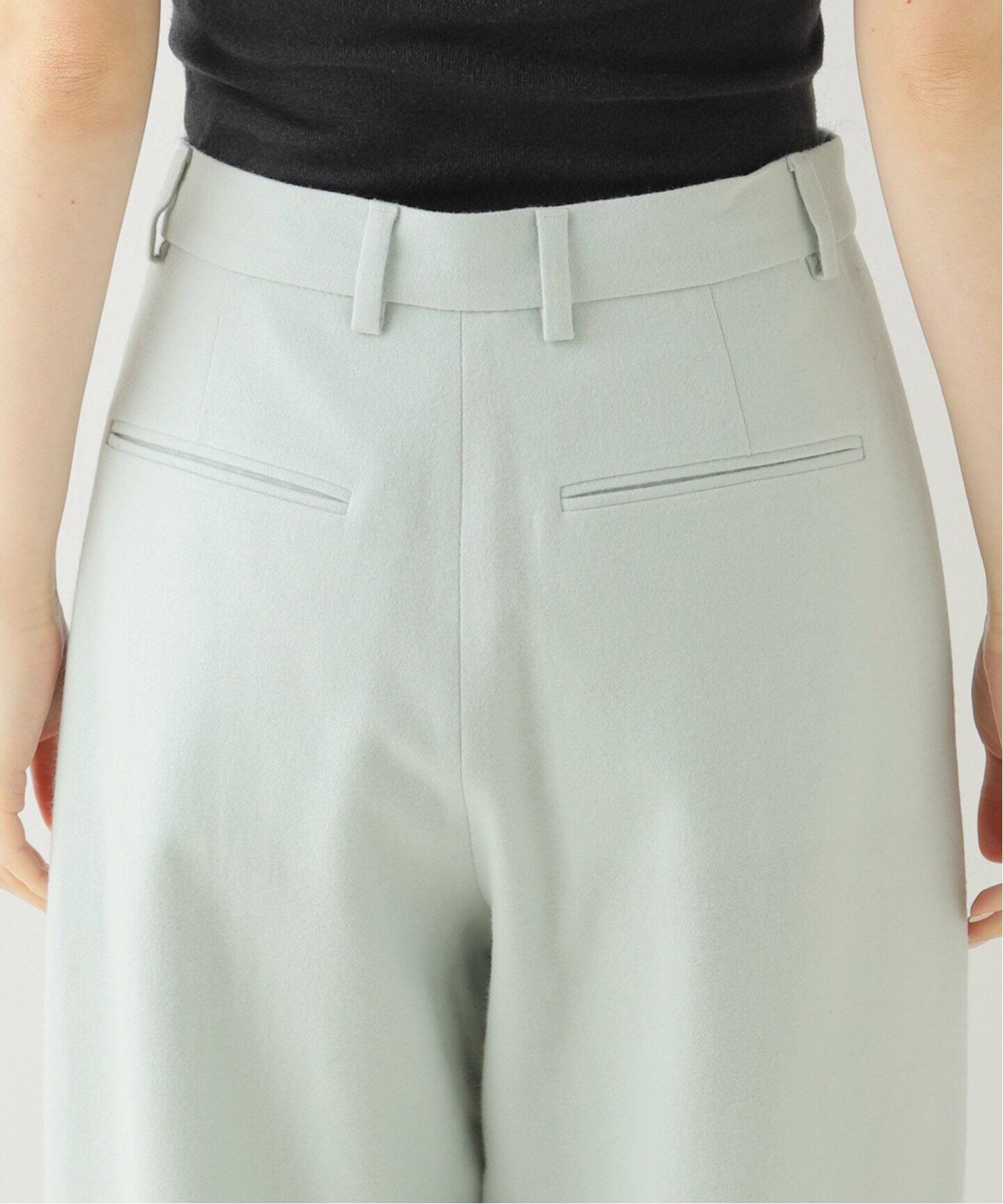 INDRESS/インドレス】 Flannel wool pants（スラックス）｜L 