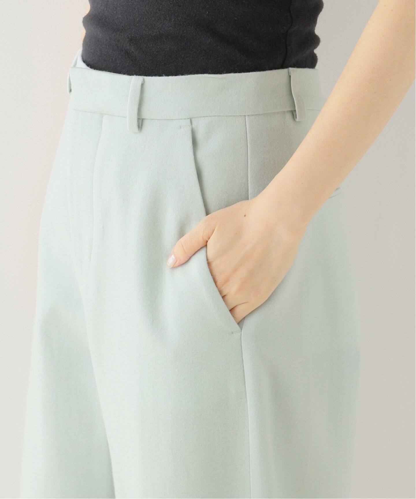 INDRESS/インドレス】 Flannel wool pants（スラックス）｜L 