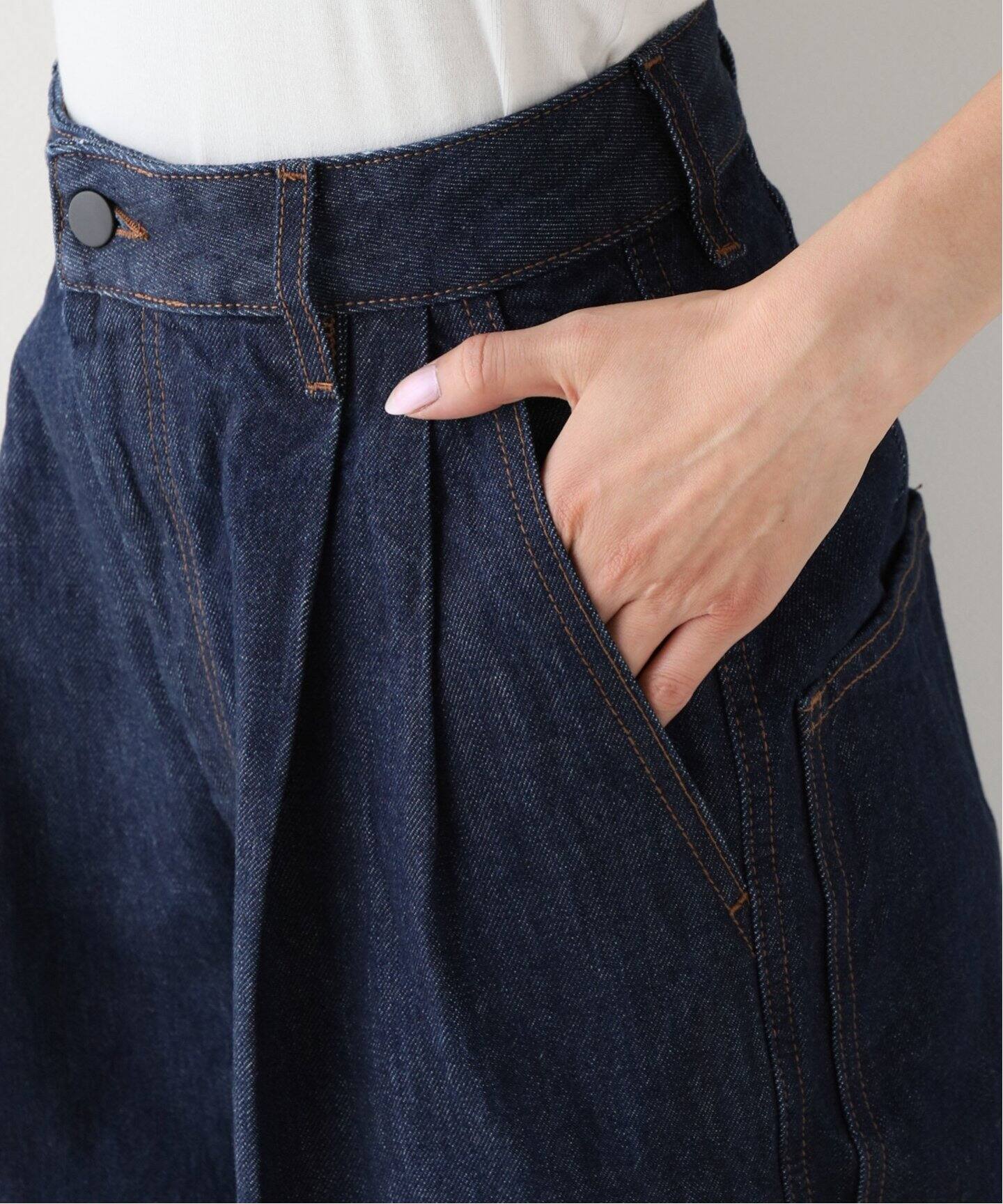 KALLMEYER/カルメイヤー】 DEEP POCKET WIDE LEG DENIM（デニムパンツ 