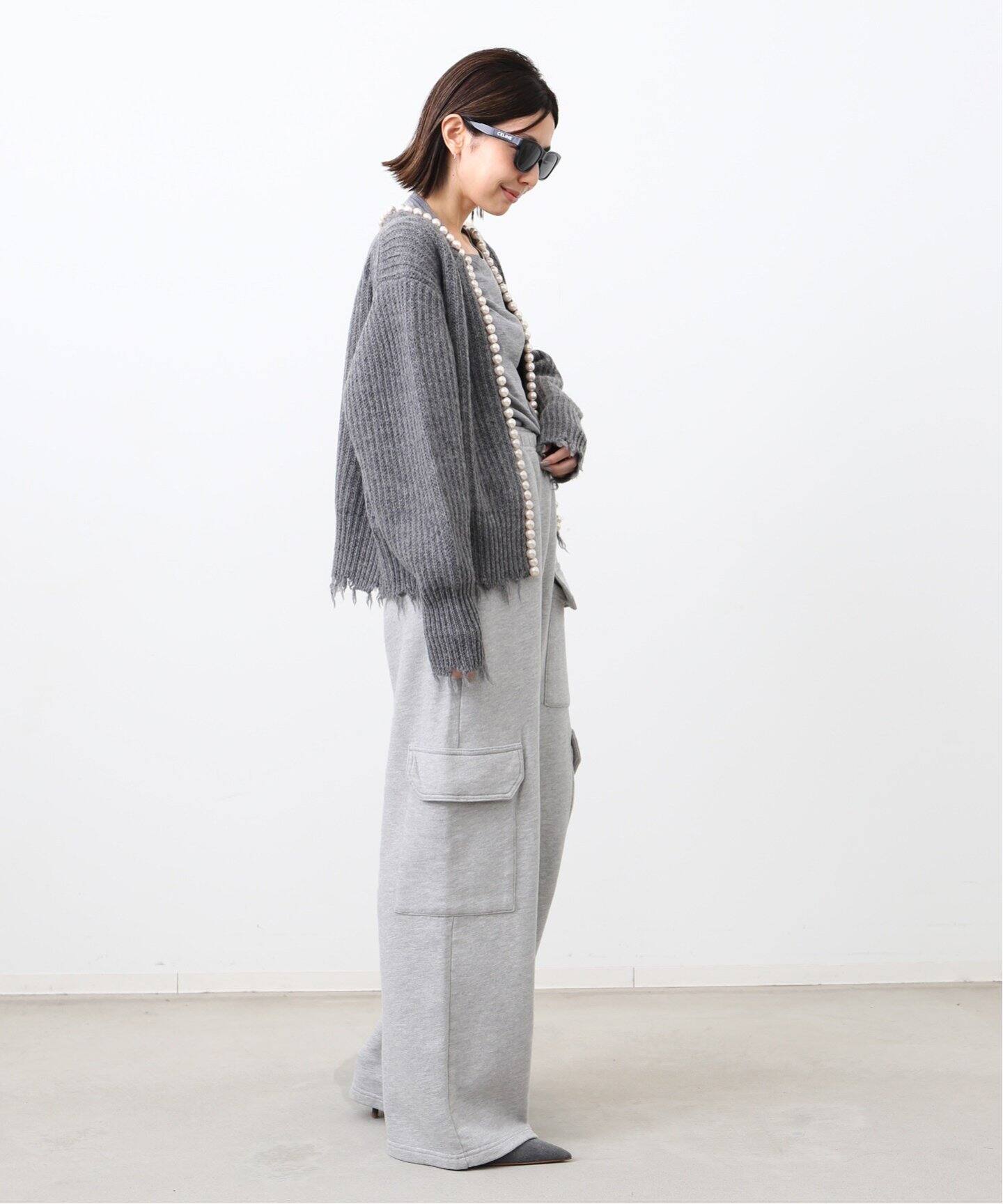 AGOLDE/エーゴールドイー】 RAMSEY WIDE LEG SWEAT PANTS（スウェット  
