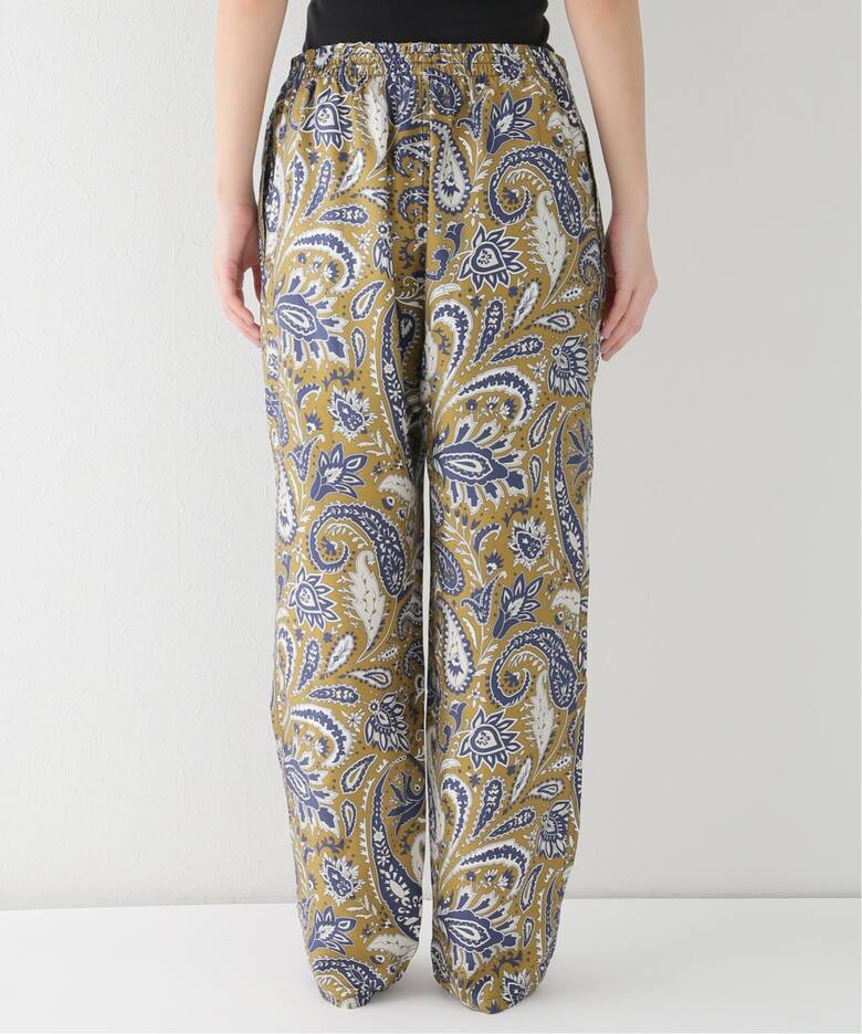 BANANATIME / バナナタイム】EASY PANT (JUMBO PAISLEY)（スラックス 