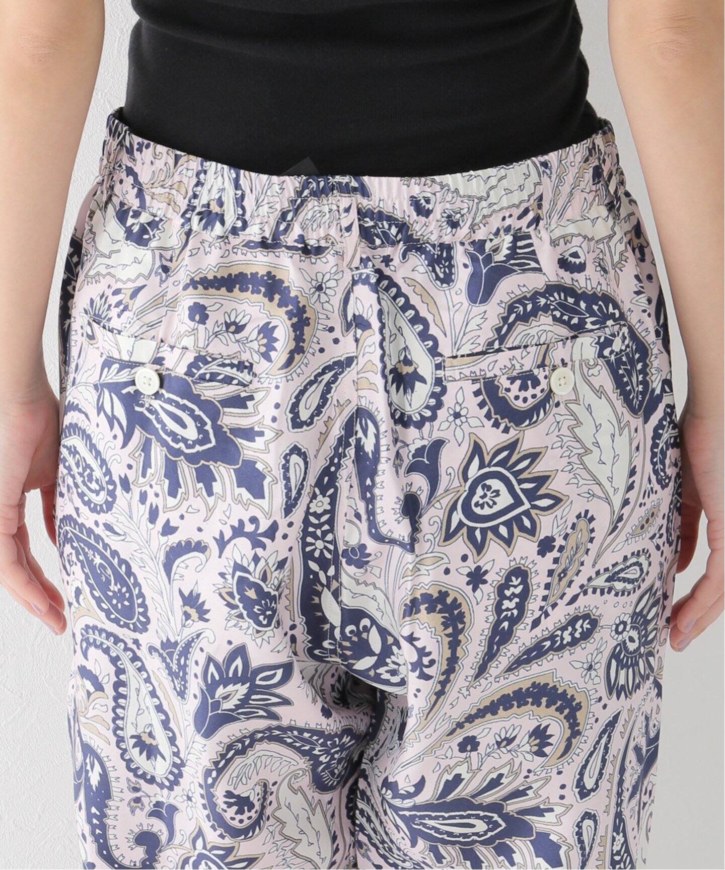 BANANATIME / バナナタイム】TAPERED PANT (JUMBO PAISLEY  