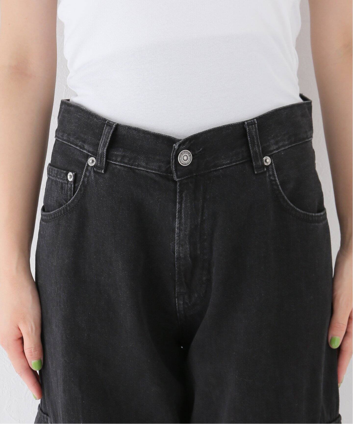 HAIKURE/ハイクレ】 BETHANY CARGO DENIM（カーゴパンツ）｜L 