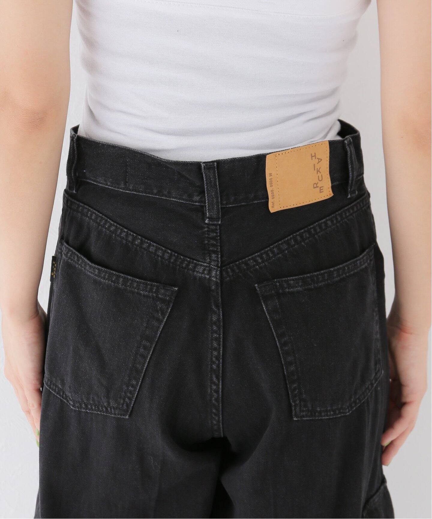 HAIKURE/ハイクレ】 BETHANY CARGO DENIM（カーゴパンツ）｜L 