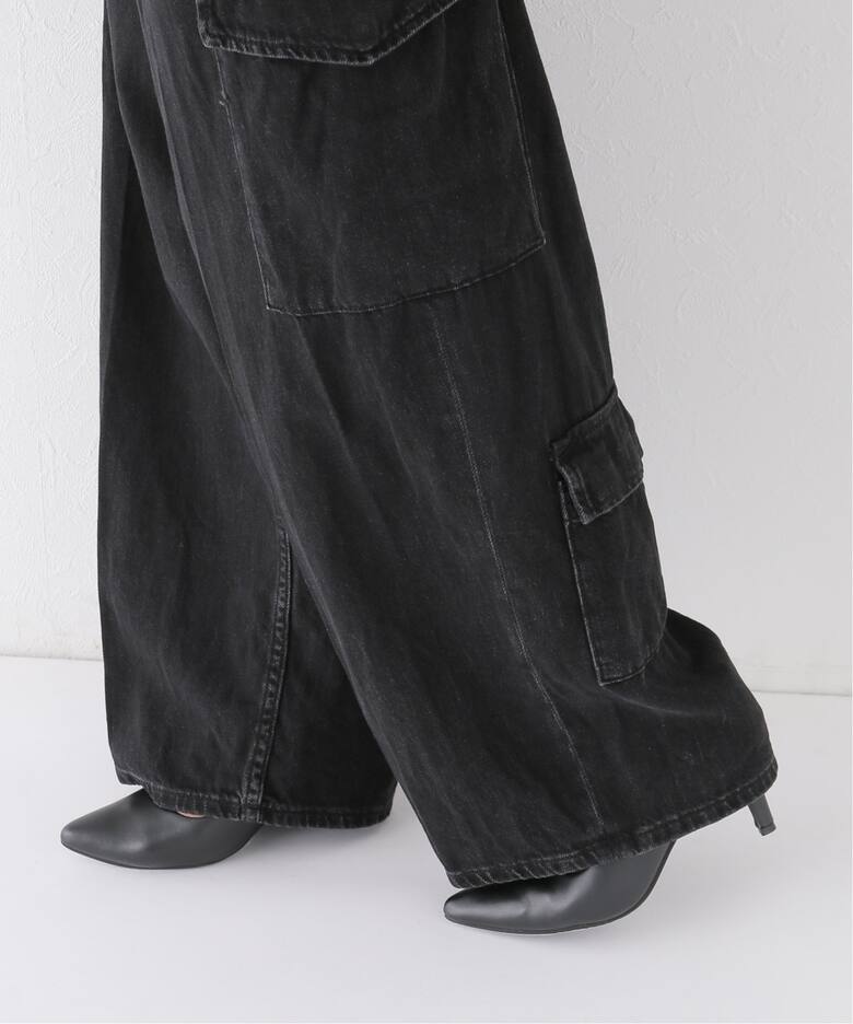 HAIKURE/ハイクレ】 BETHANY CARGO DENIM（カーゴパンツ）｜L 