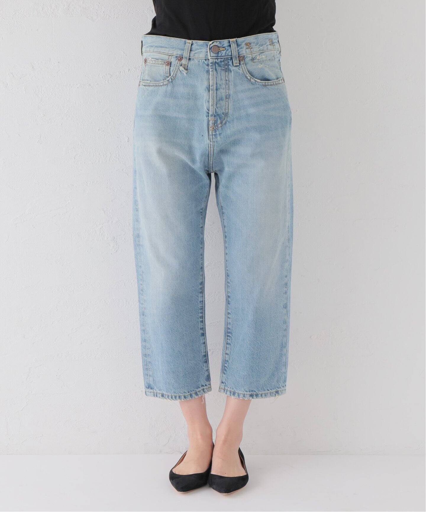 R13/アールサーティーン】TAILORED DROP JEANS（デニムパンツ 