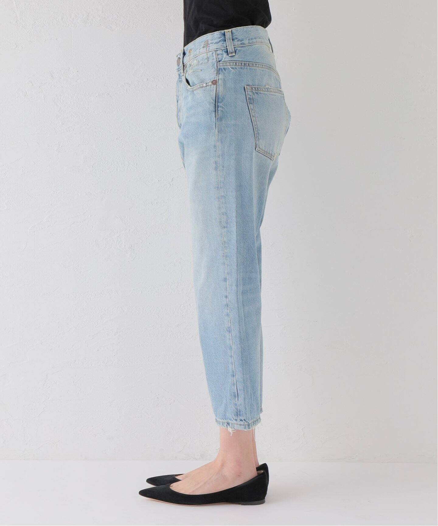 R13/アールサーティーン】TAILORED DROP JEANS（デニムパンツ 