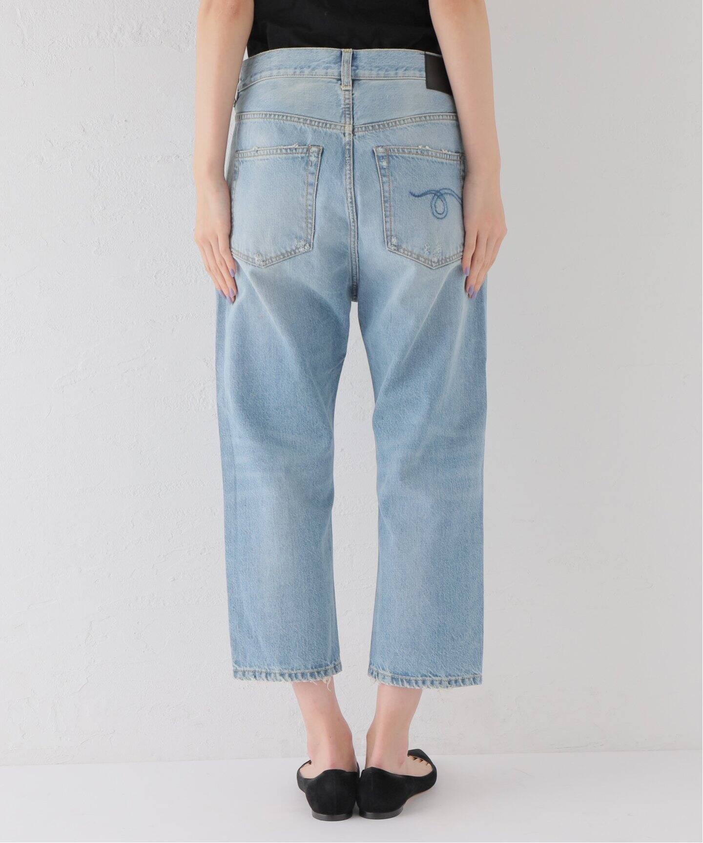 R13/アールサーティーン】TAILORED DROP JEANS（デニムパンツ 