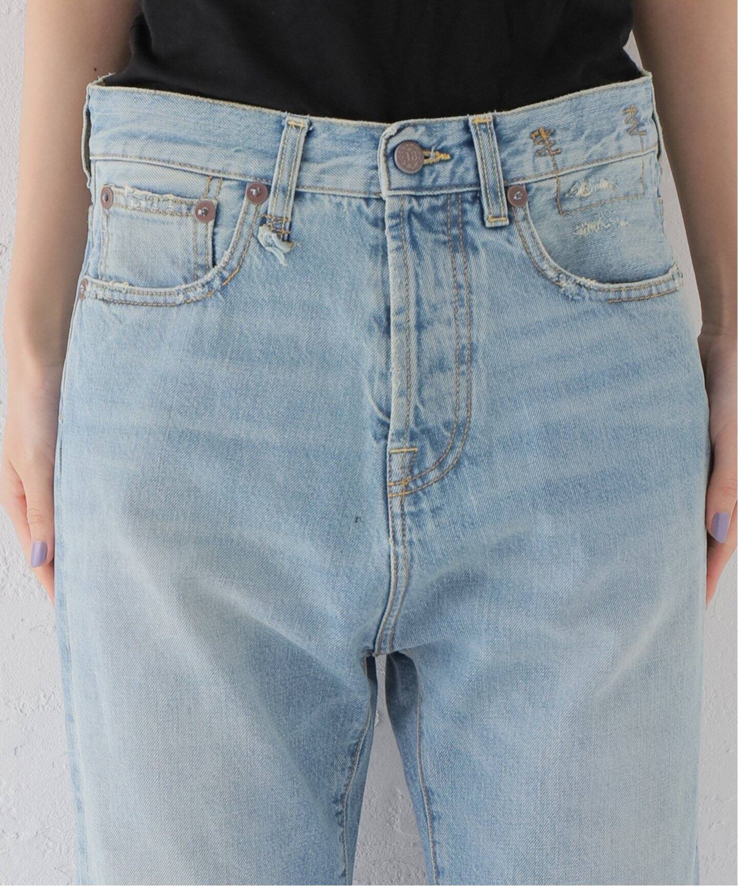 R13/アールサーティーン】TAILORED DROP JEANS（デニムパンツ 