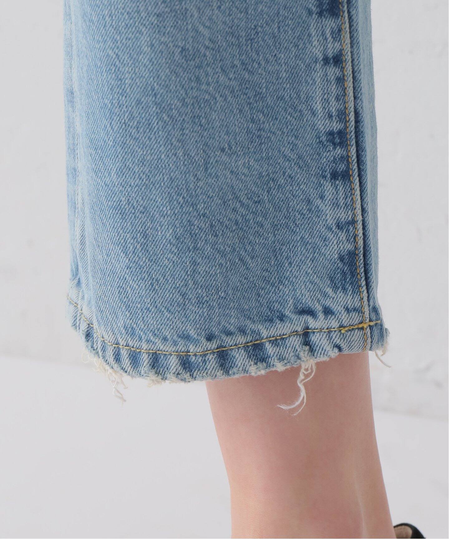 R13/アールサーティーン】TAILORED DROP JEANS（デニムパンツ 