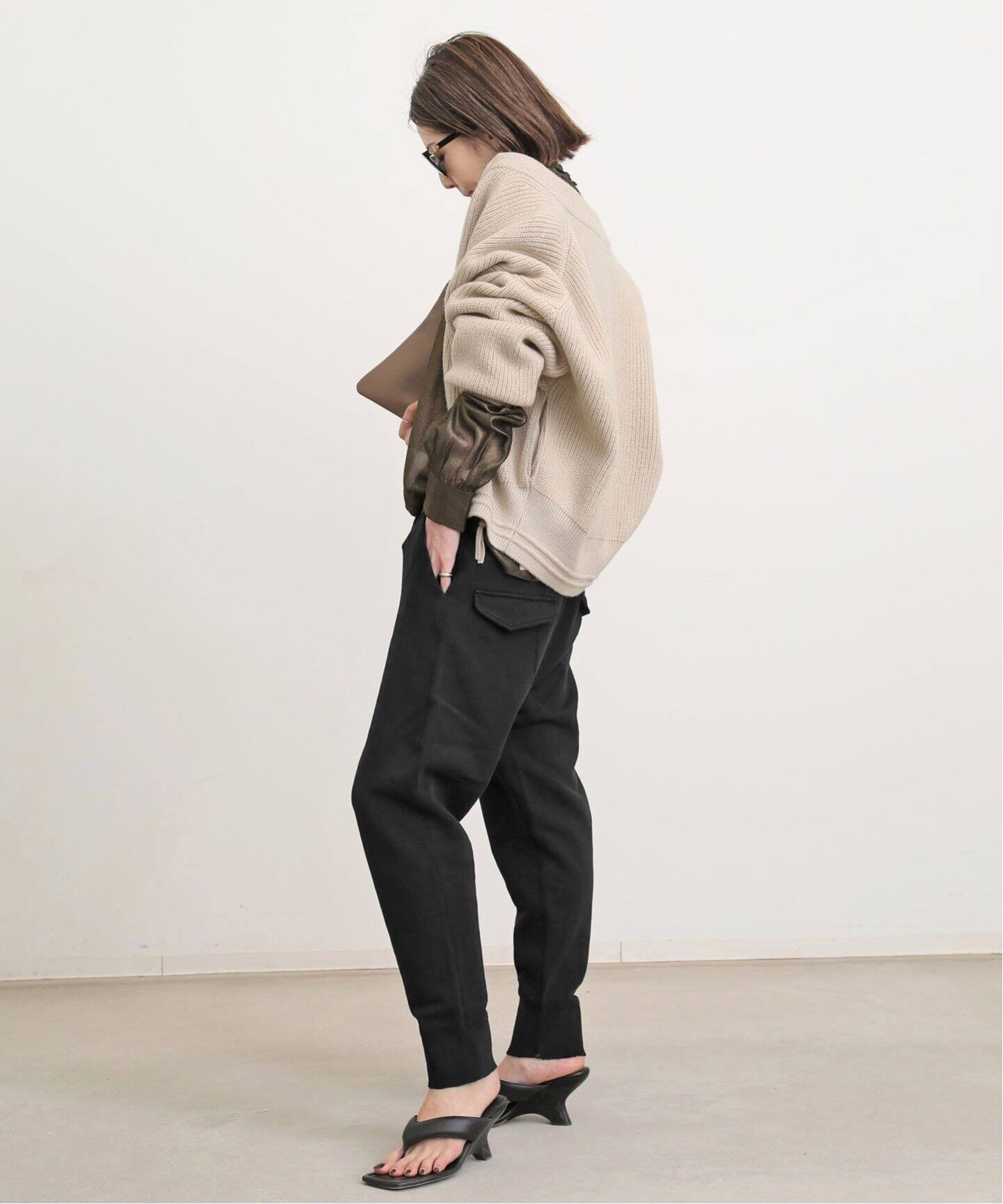 NILI LOTAN/ニリ ロータン】NOLAN PANT（スラックス）｜L