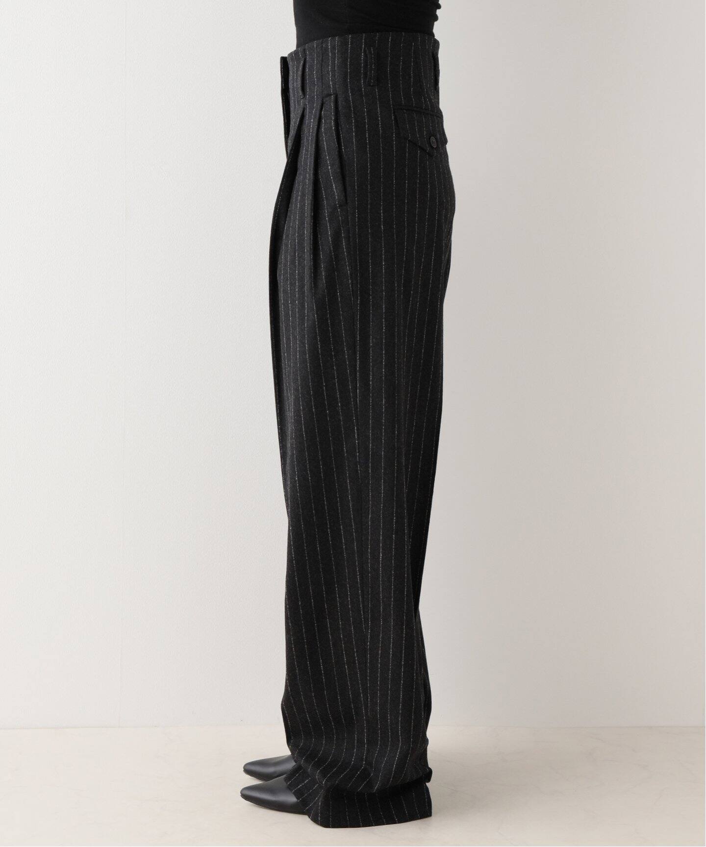 GOLDEN GOOSE/ゴールデン グース】 PINSTRIPE PANTS（スラックス）｜L 