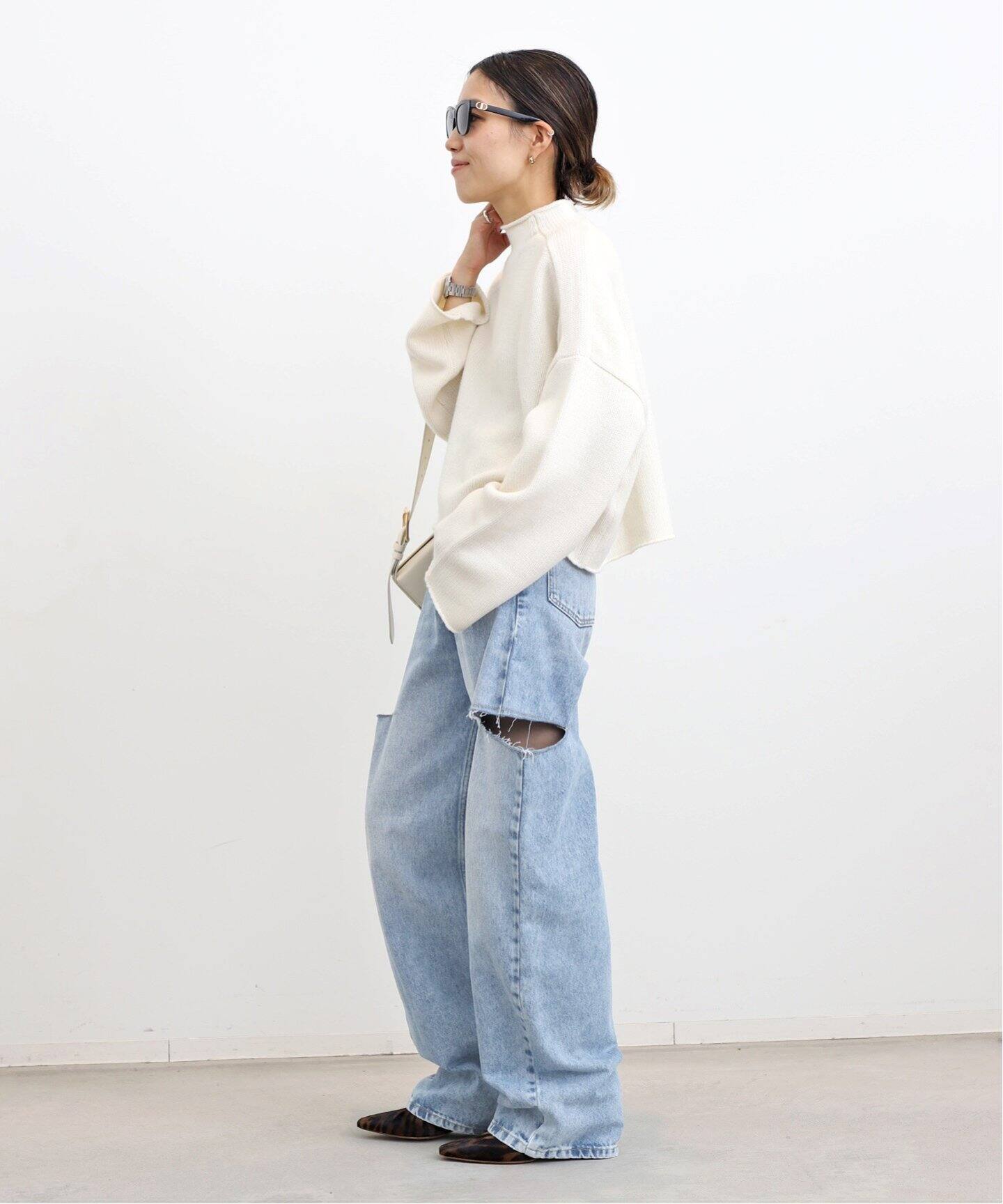 MAISON MARGIELA/メゾン マルジェラ】 Cut Out Denim（デニムパンツ 