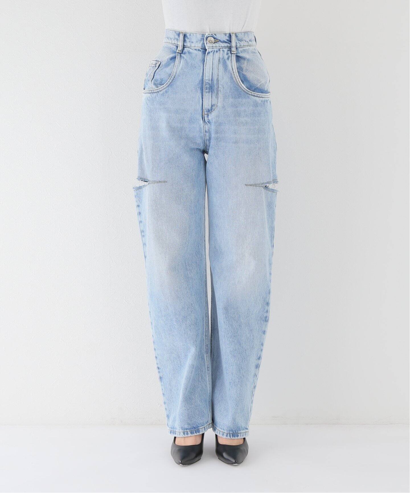 MAISON MARGIELA/メゾン マルジェラ】 Cut Out Denim（デニムパンツ 