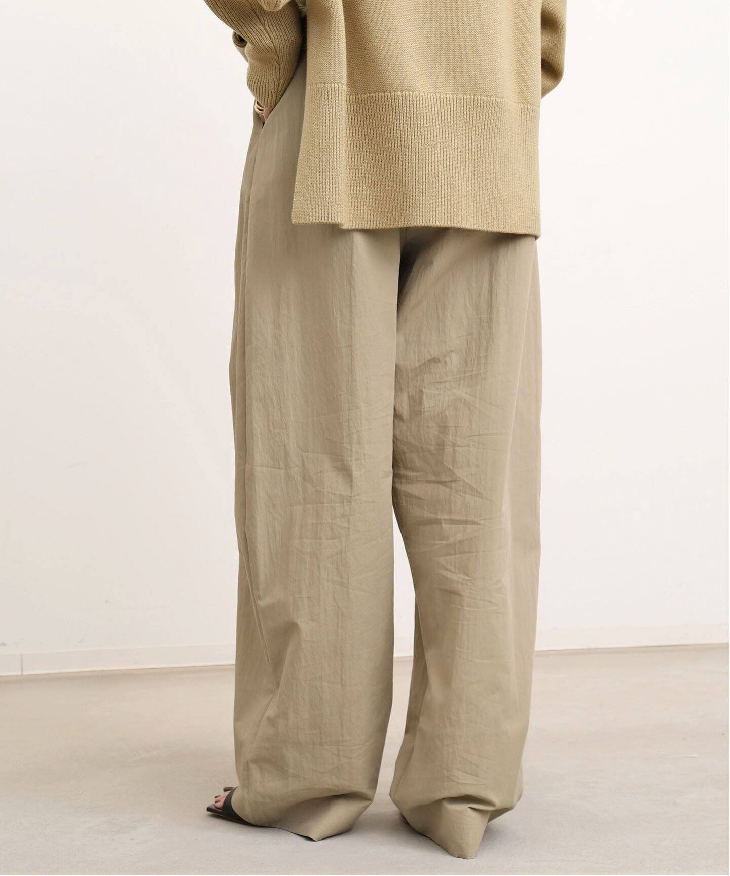 STUDIO NICHOLSON/スタジオ ニコルソン】DOUBLE PLEAT PANTS 