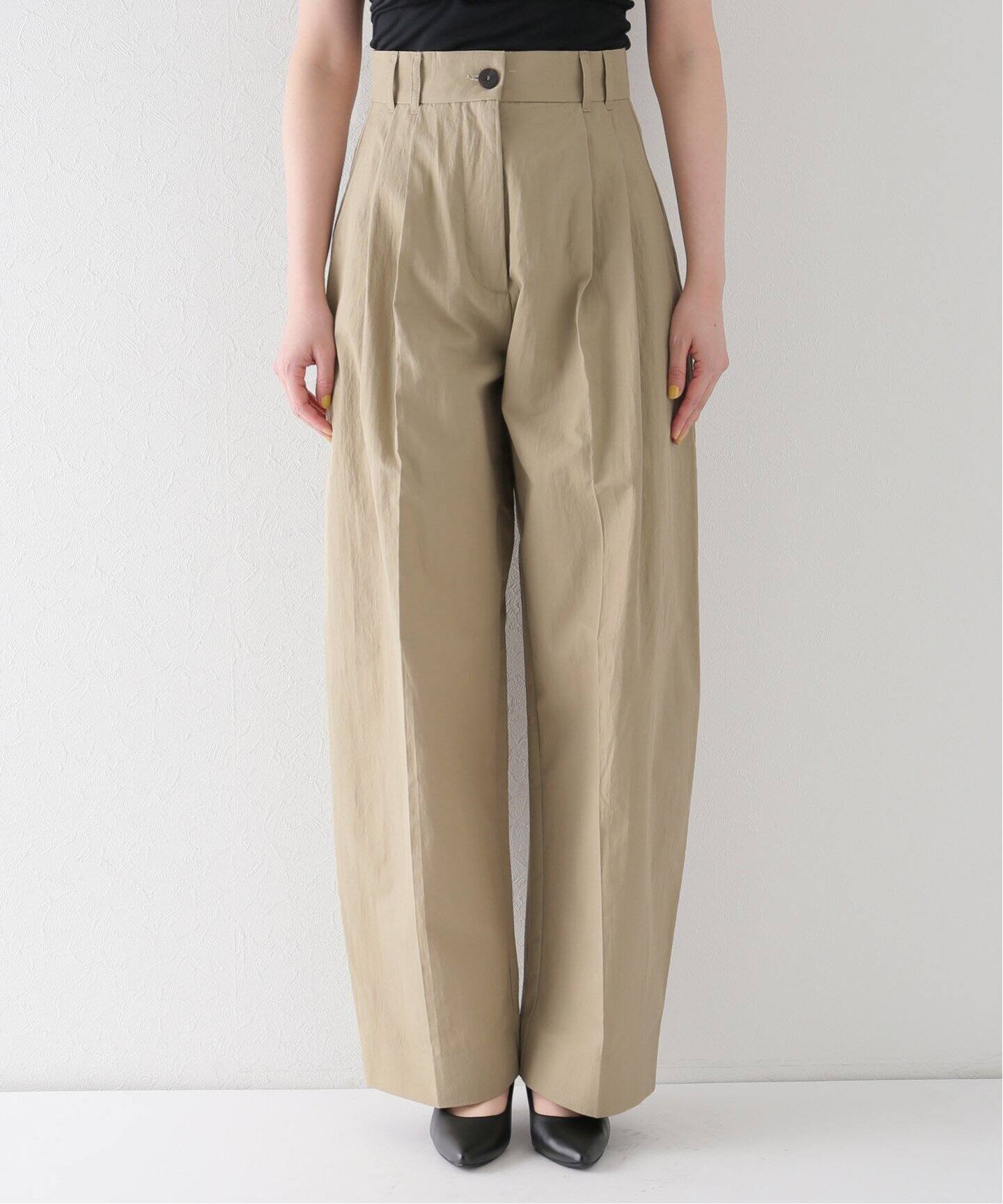 STUDIO NICHOLSON/スタジオ ニコルソン】DOUBLE PLEAT PANTS 