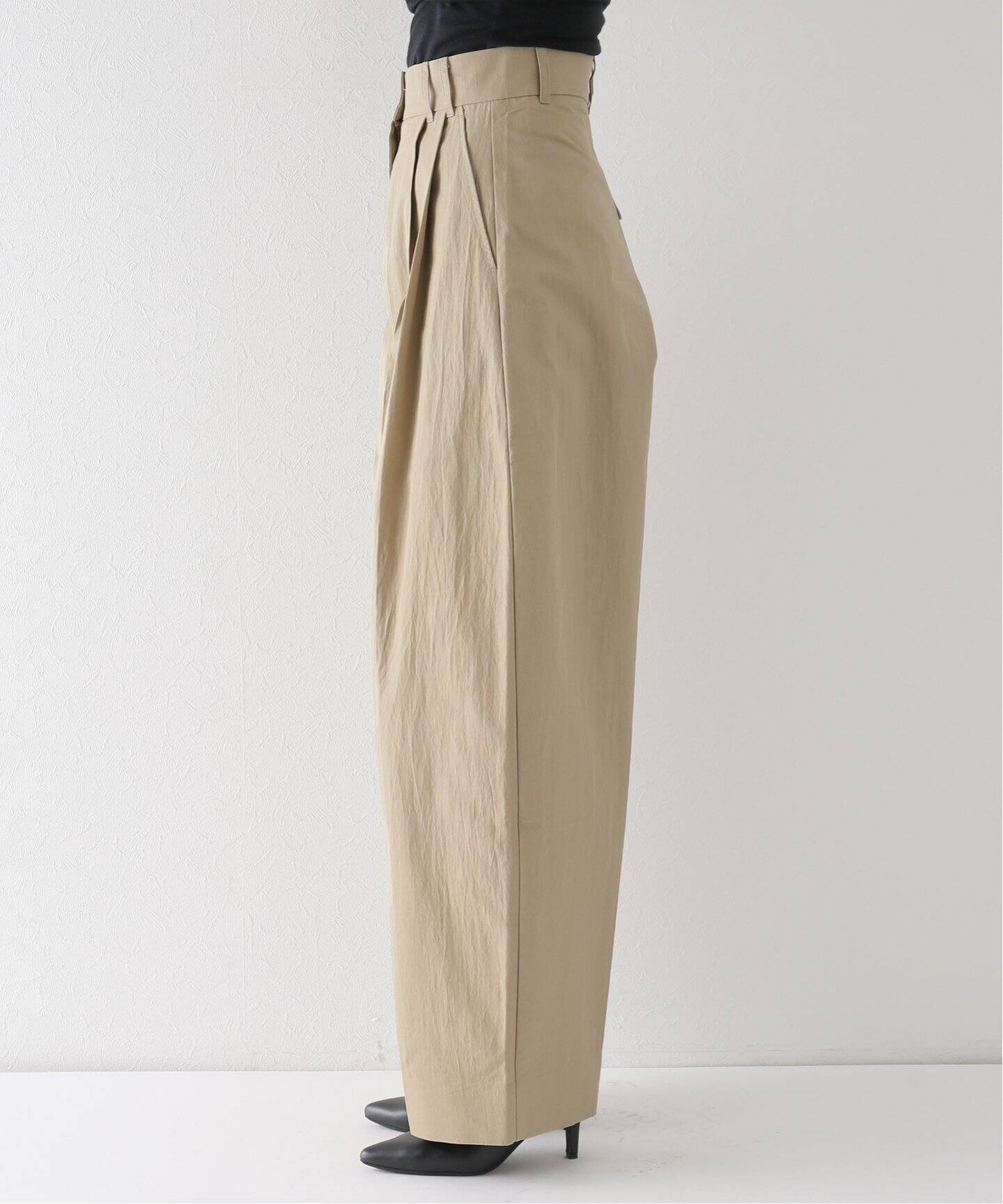 STUDIO NICHOLSON/スタジオ ニコルソン】DOUBLE PLEAT PANTS 