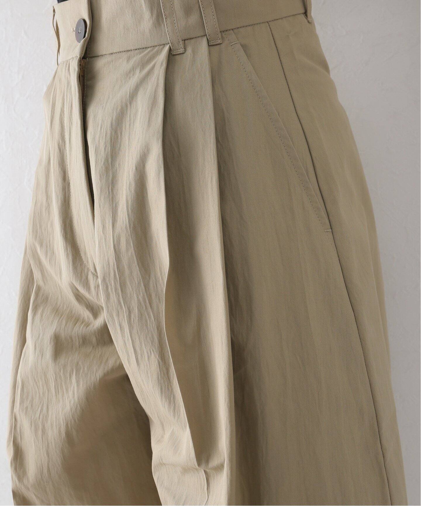 STUDIO NICHOLSON/スタジオ ニコルソン】DOUBLE PLEAT PANTS 