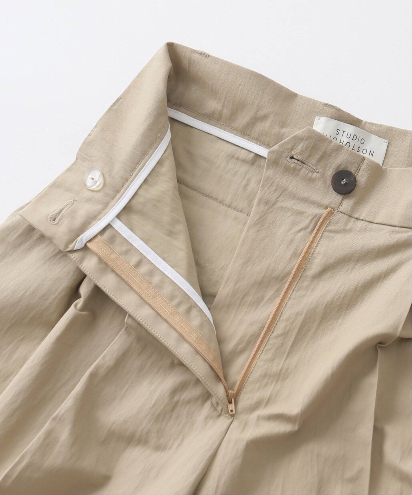 STUDIO NICHOLSON/スタジオ ニコルソン】DOUBLE PLEAT PANTS 