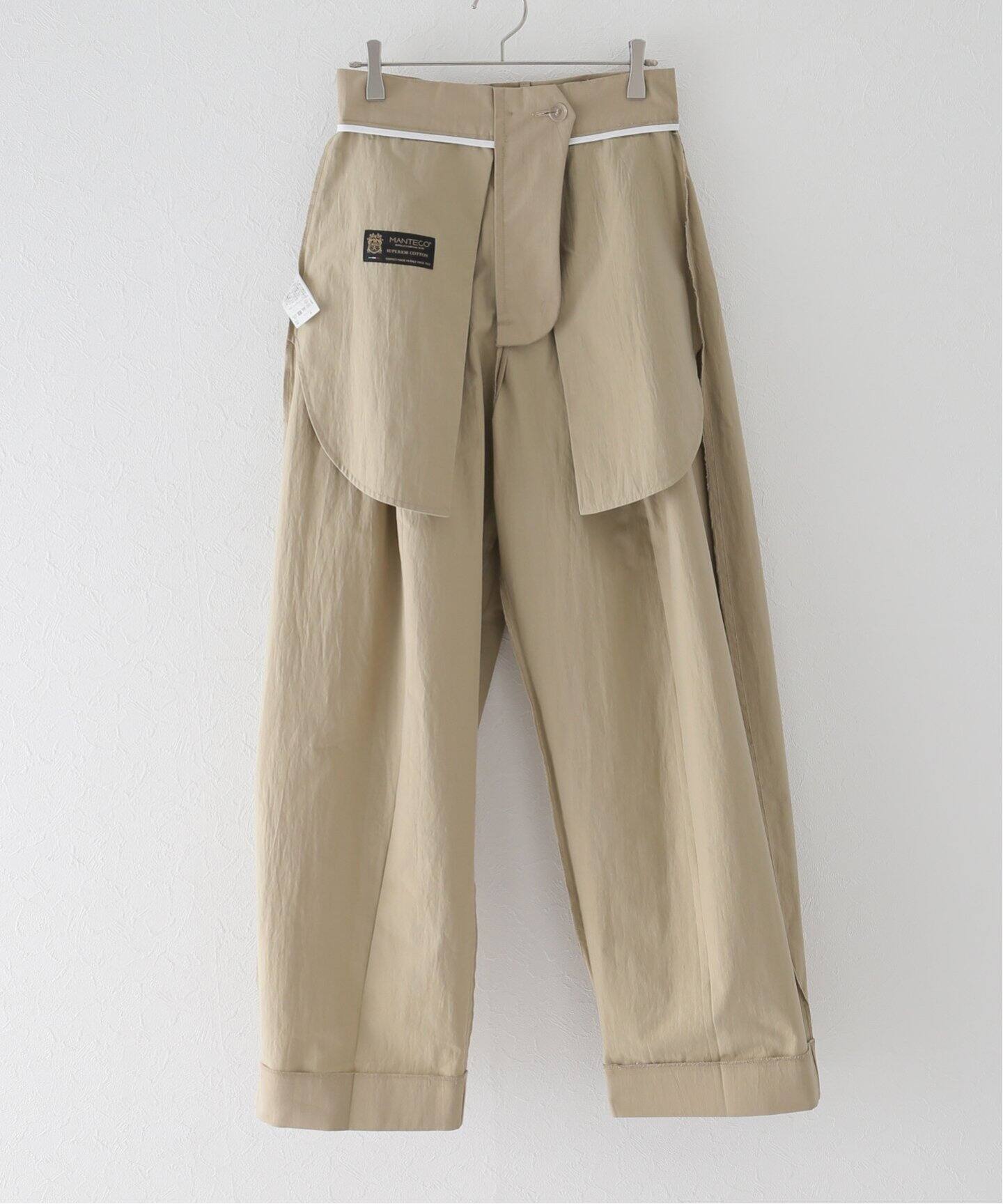 STUDIO NICHOLSON/スタジオ ニコルソン】DOUBLE PLEAT PANTS 