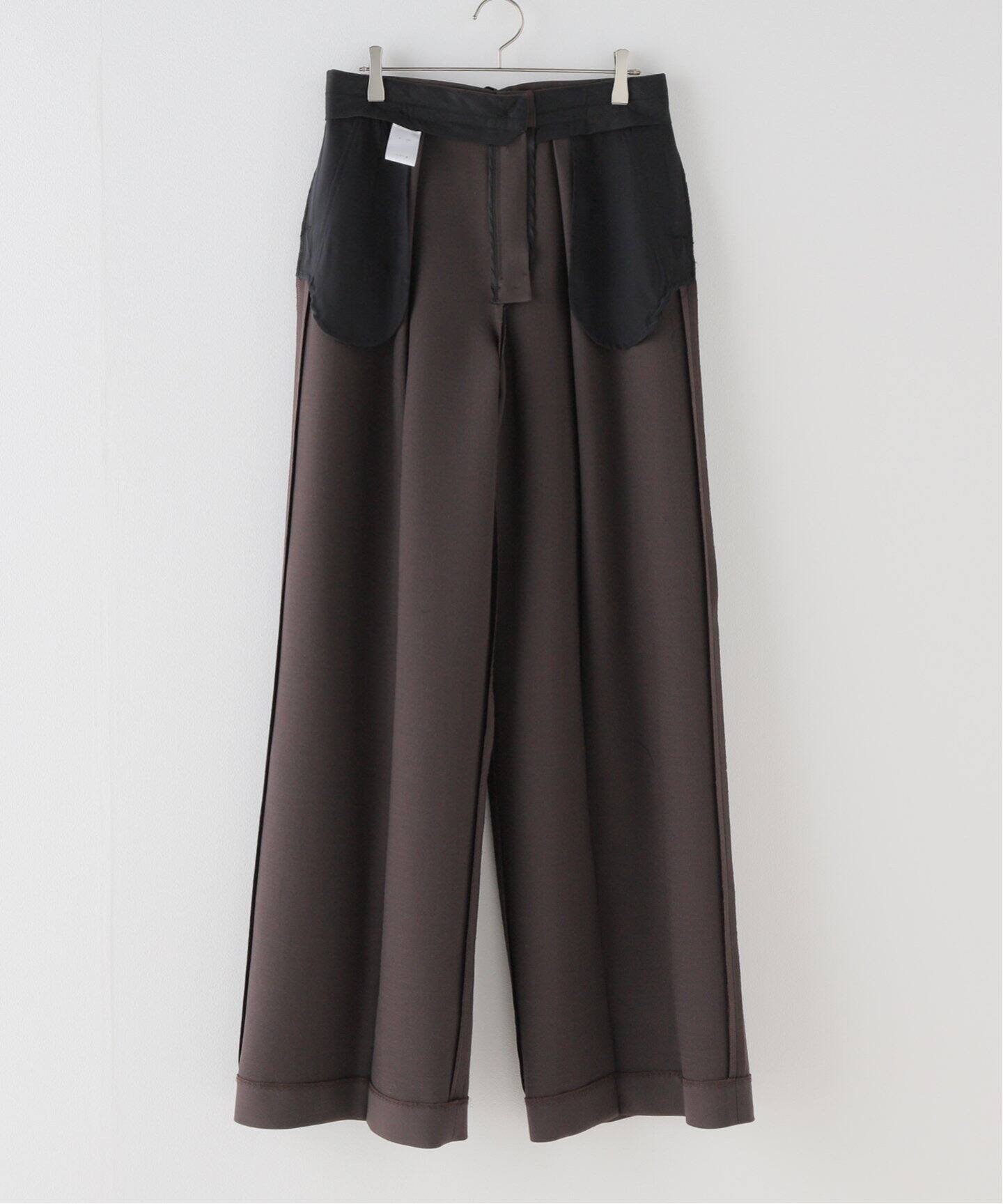 LA COLLECTION/ラコレクション】 TUCK WIDE PT（スラックス）｜L