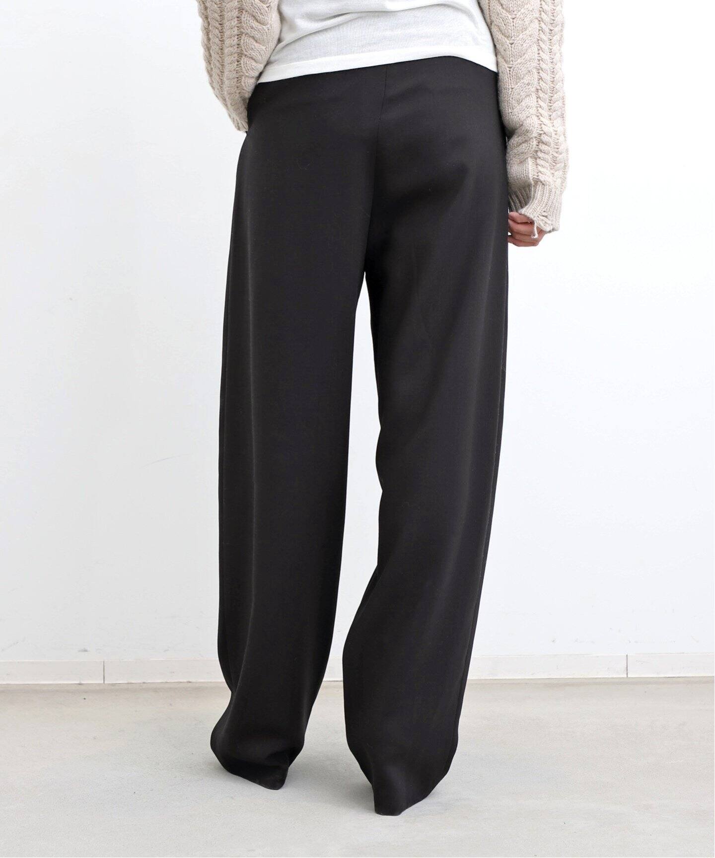 LA COLLECTION/ラコレクション】 TAPERD WIDE PT（スラックス）｜L 