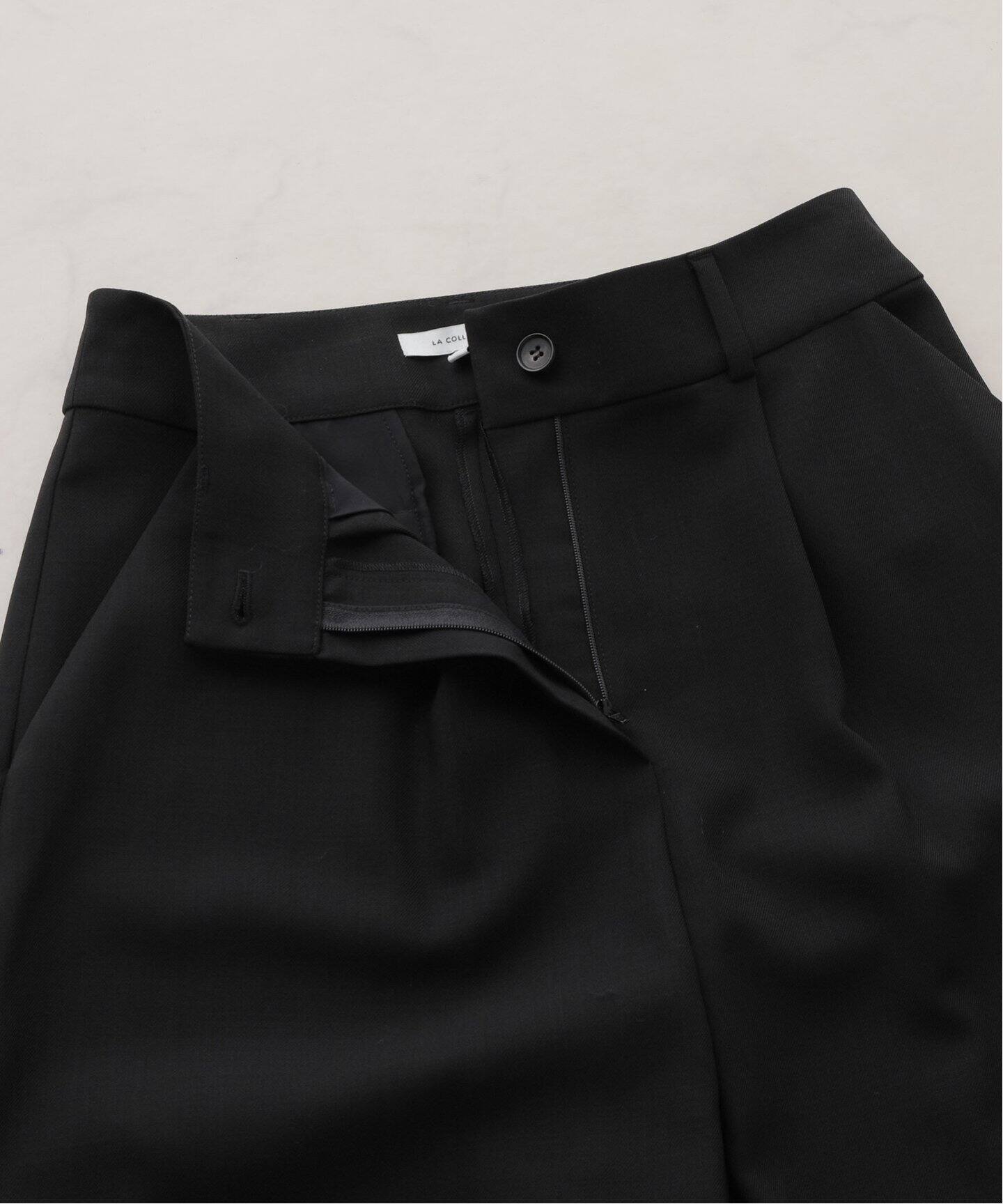 LA COLLECTION/ラコレクション】 TAPERD WIDE PT（スラックス）｜L 
