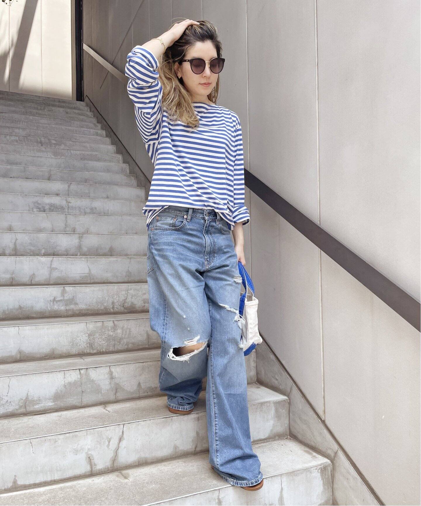 DENIMIST/デニミスト】 TERI WIDELEG JEANS（デニムパンツ・ジーンズ 