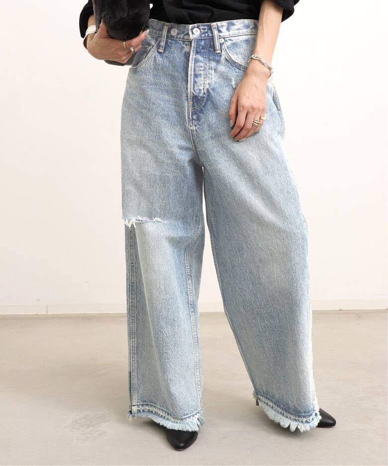 GOOD GRIEF!/グッドグリーフ】 2way Baggy Denim（デニムパンツ 
