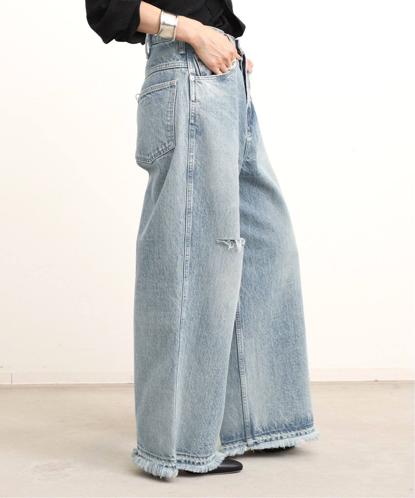 GOOD GRIEF!/グッドグリーフ】 2way Baggy Denim（デニムパンツ  
