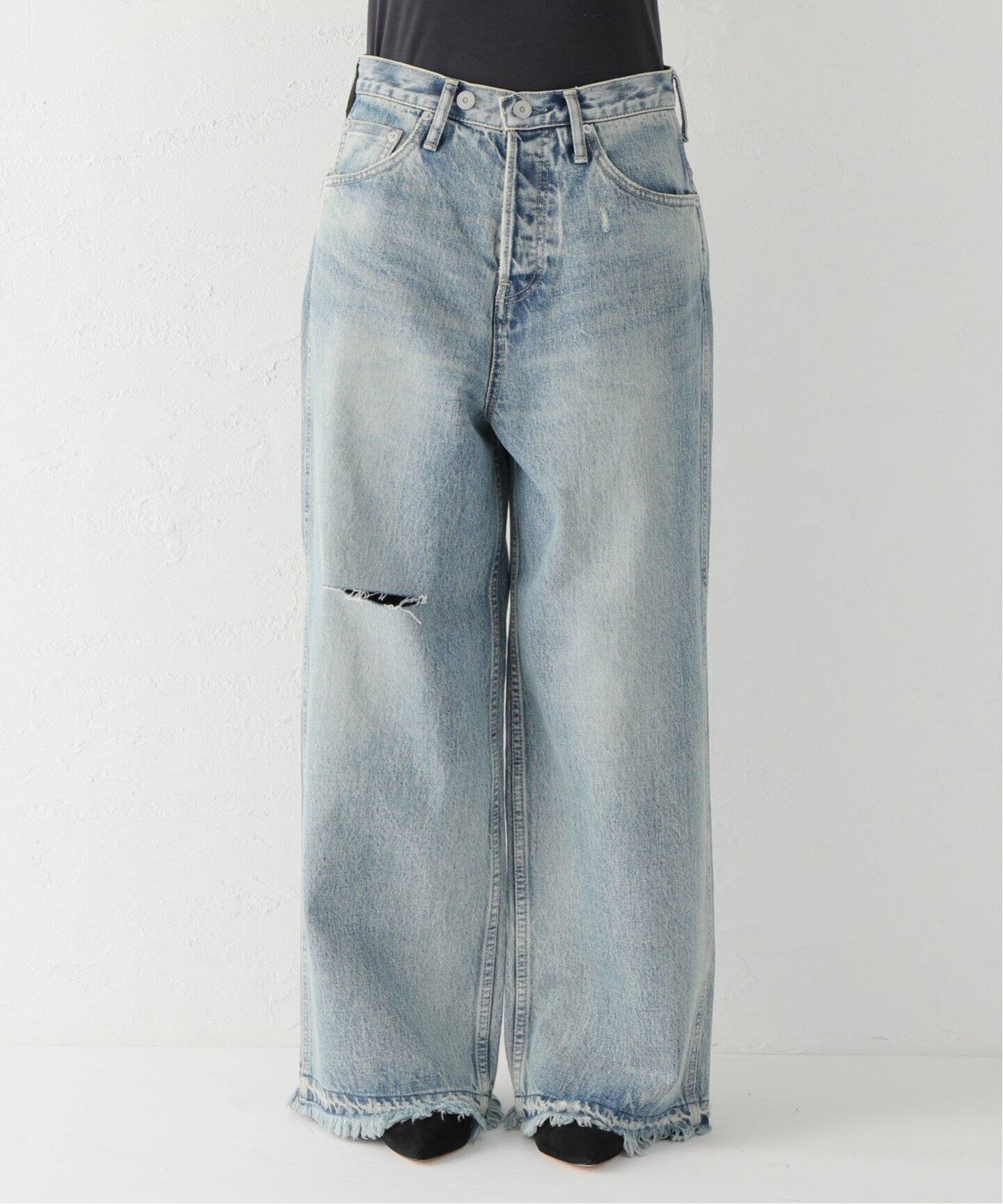 GOOD GRIEF!/グッドグリーフ】 2way Baggy Denim（デニムパンツ 