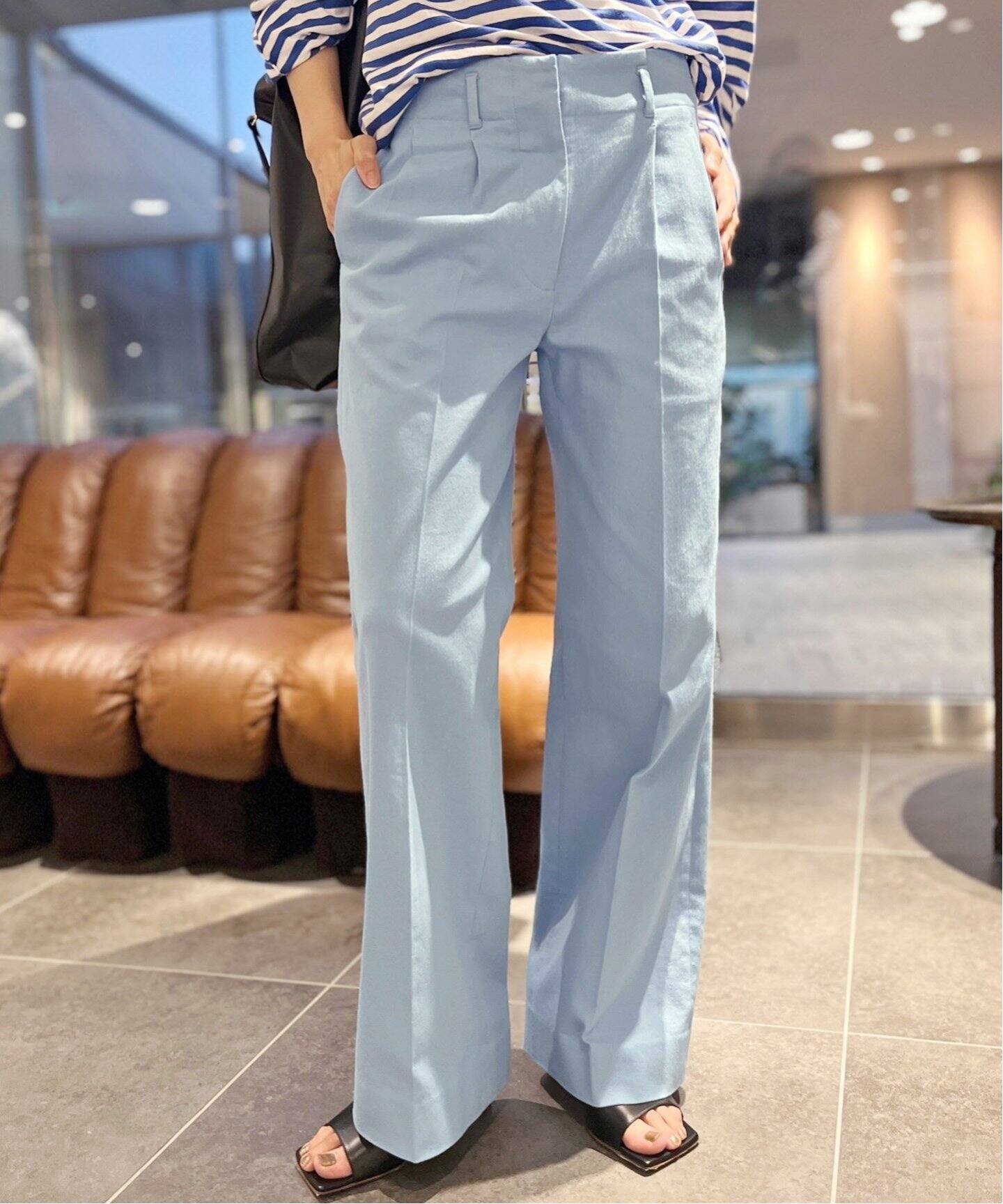 erne/エルネ】WIDE PANTS（スラックス）｜L 